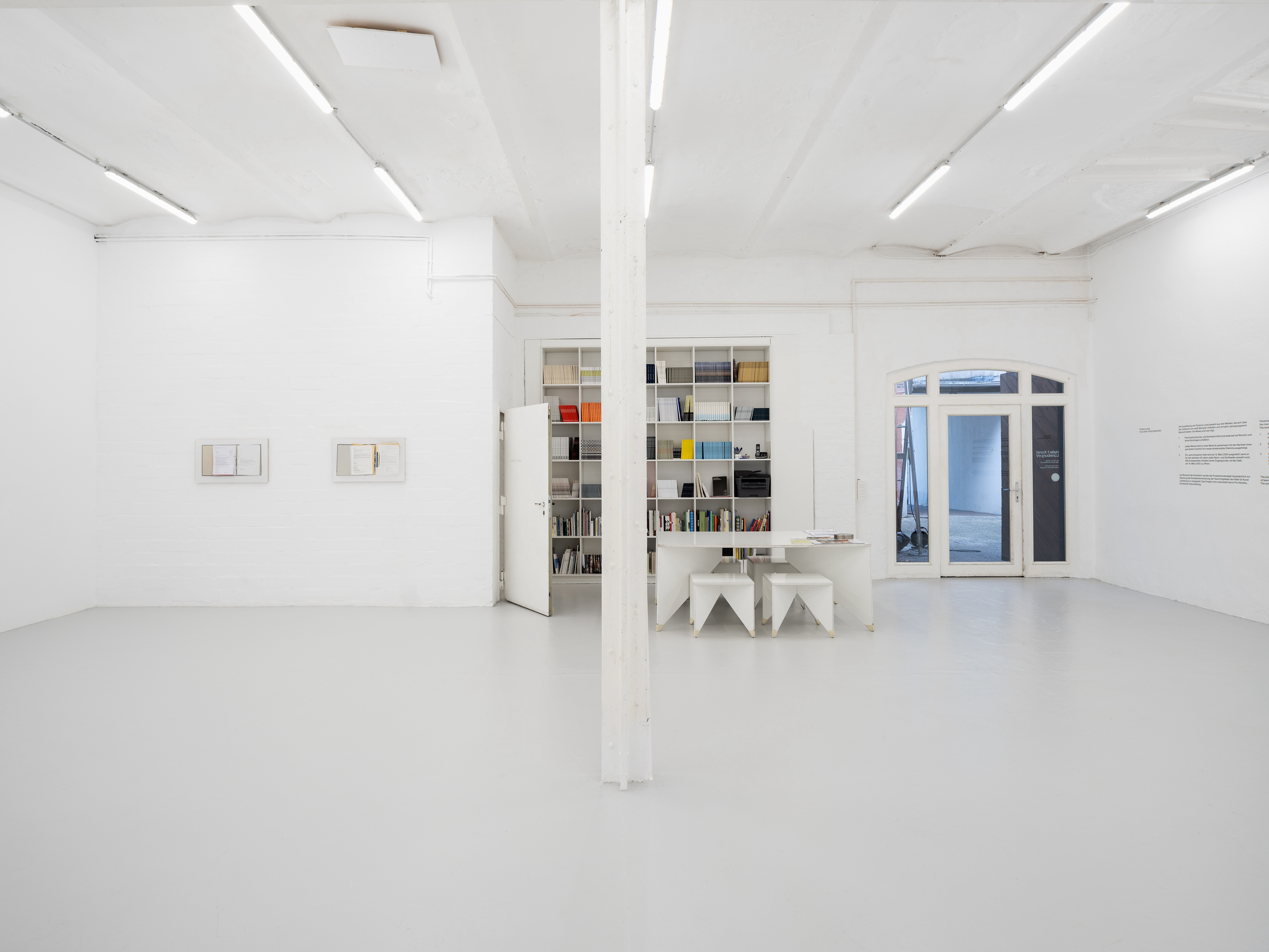 Exhibition view (Main space), Samuel Bich, INVENTORY 1995–2025, Halle für Kunst Lüneburg, 2025/2026, Photography: Fred Dott