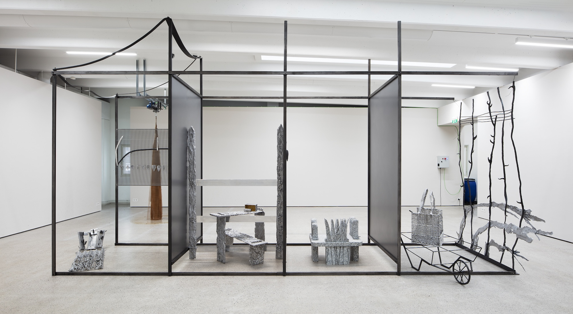 Weathered Together: Maija Fox & Bianca Hlywa, installation view. Photo: Jussi Tiainen