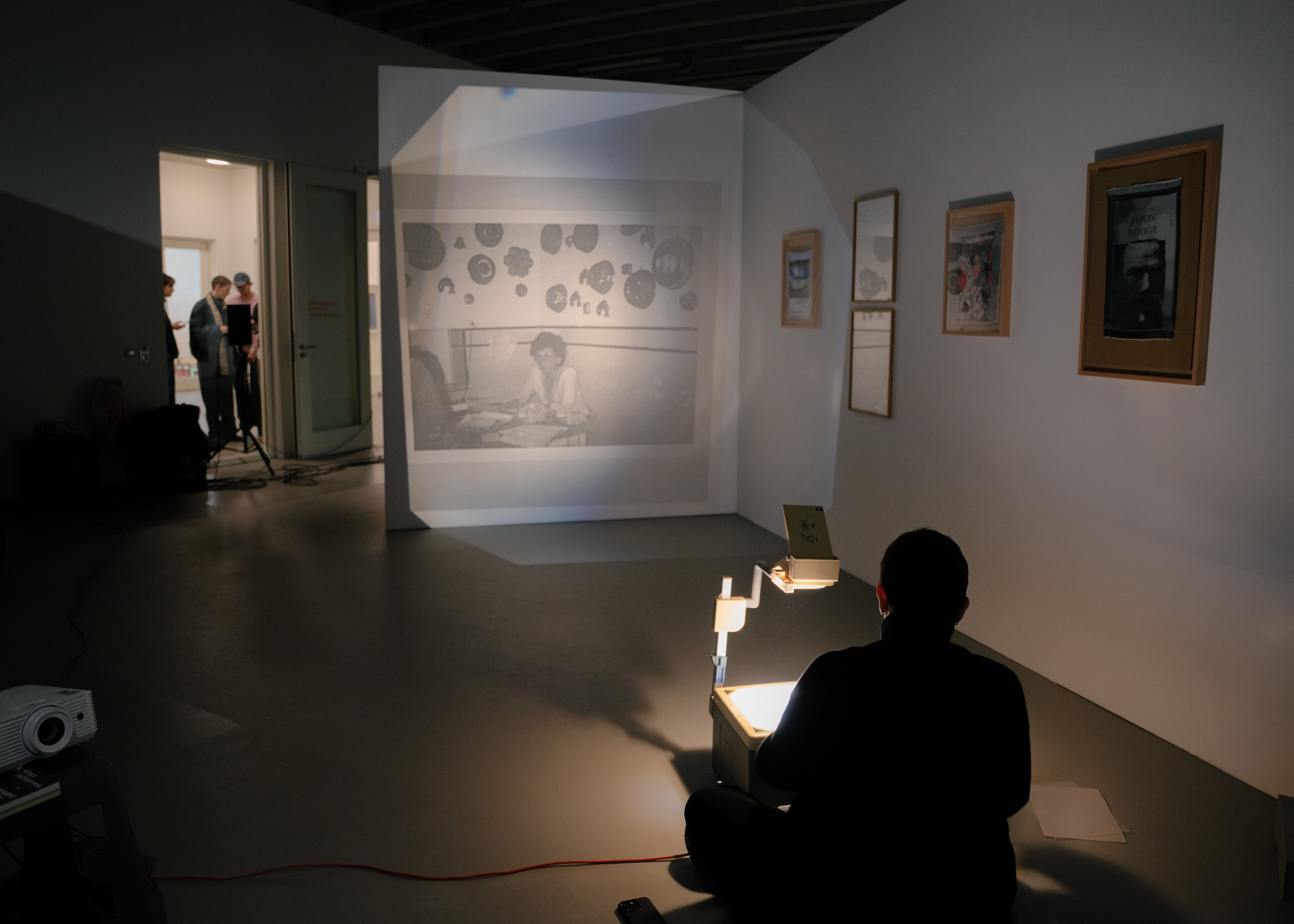 Workshop presentation with HFBK students by Enis Maci, December 2025; Photo: Jana Rothe