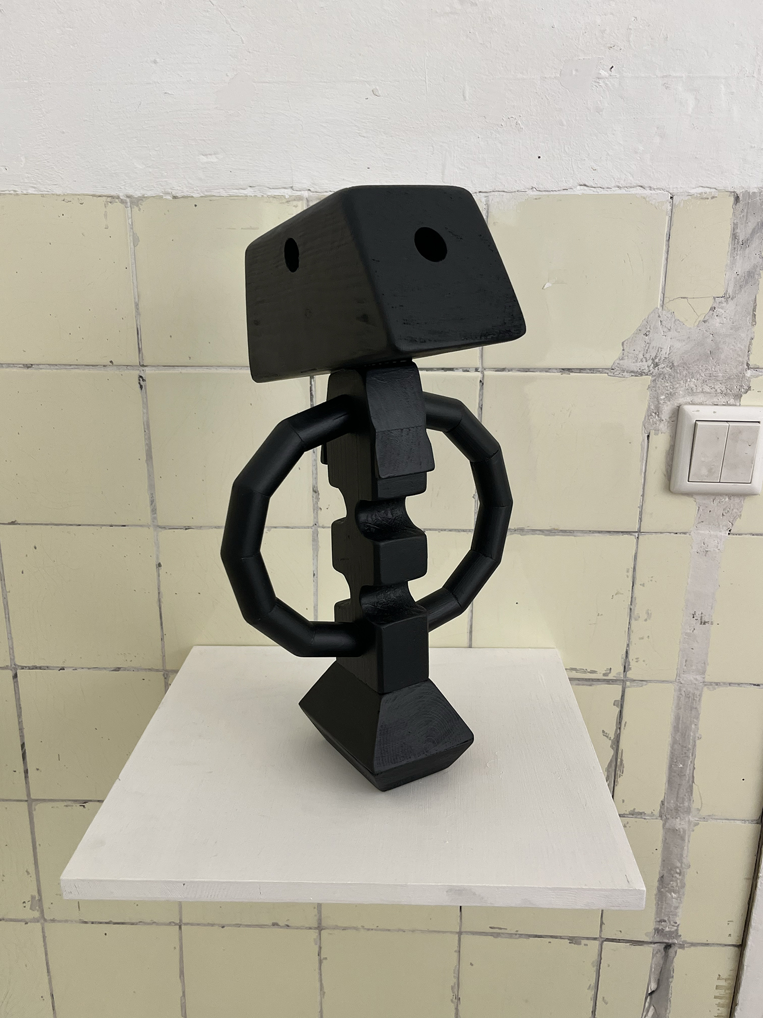 G. B. Barber, Self Portrait as Admiral Pokash Triclops, 2025