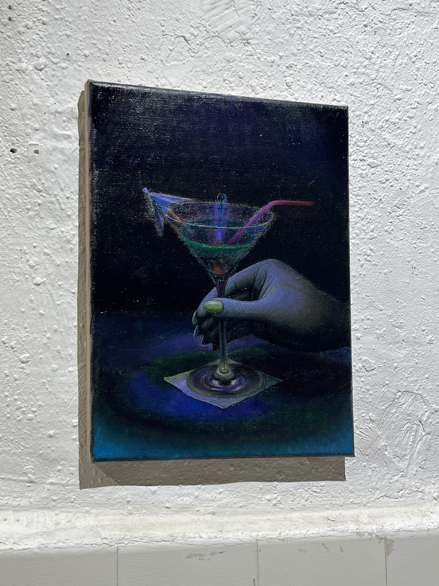 Michael Kirkham, Blue Cocktail, 2025