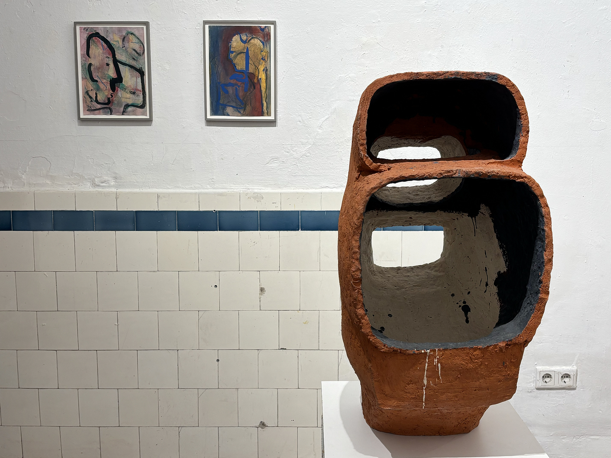 Benjamin Bernt, Anderer, 2025 , Blinde Illusion, 2025 / Jens Nippert, Monitor, 2022