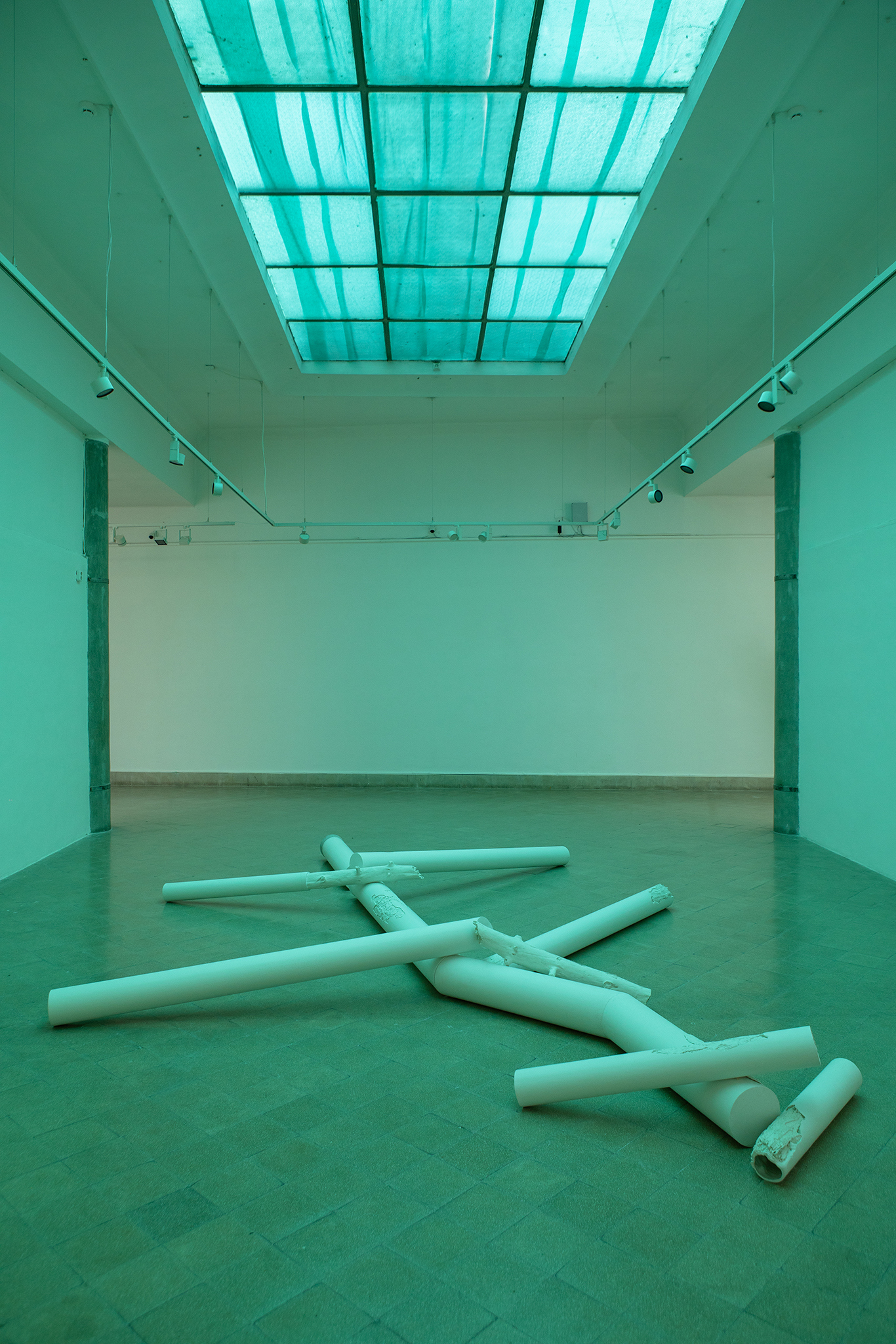 "Evergreen", 2025, plaster, concrete