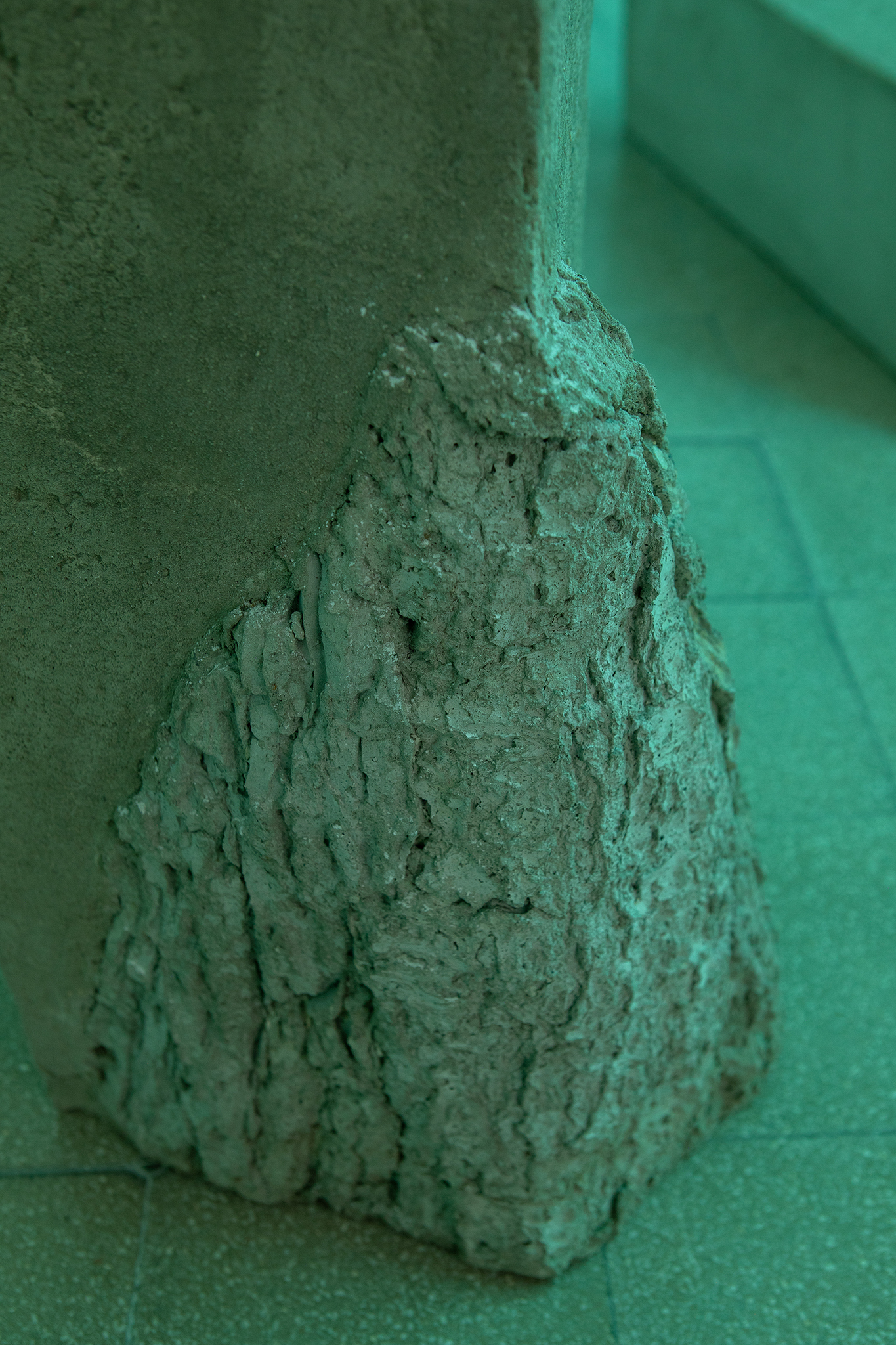 "Concrete Statements" 2024, concrete, plaster