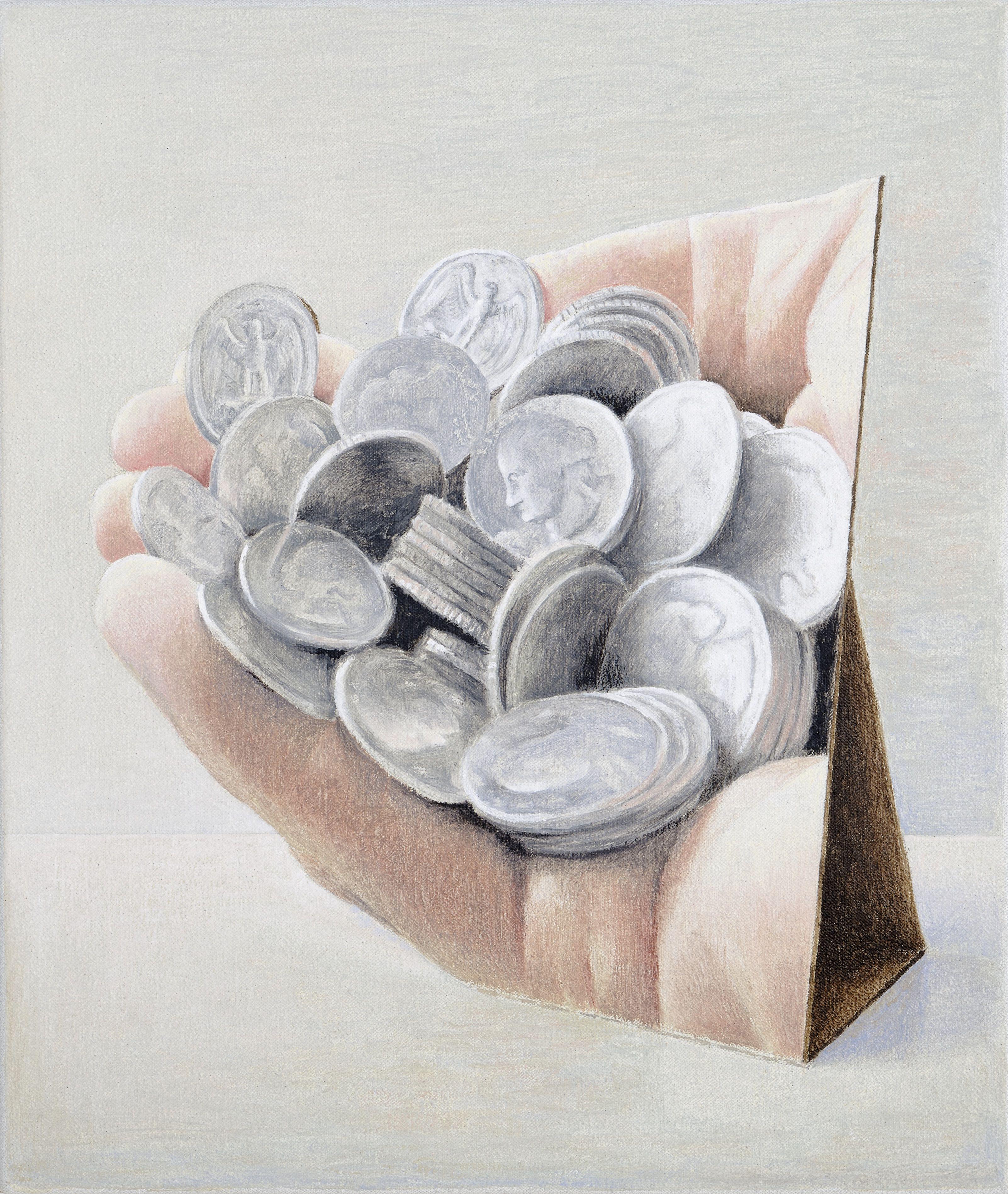 W. Rossen, Untitled, 2025, oil on linen, 46 x 35 cm