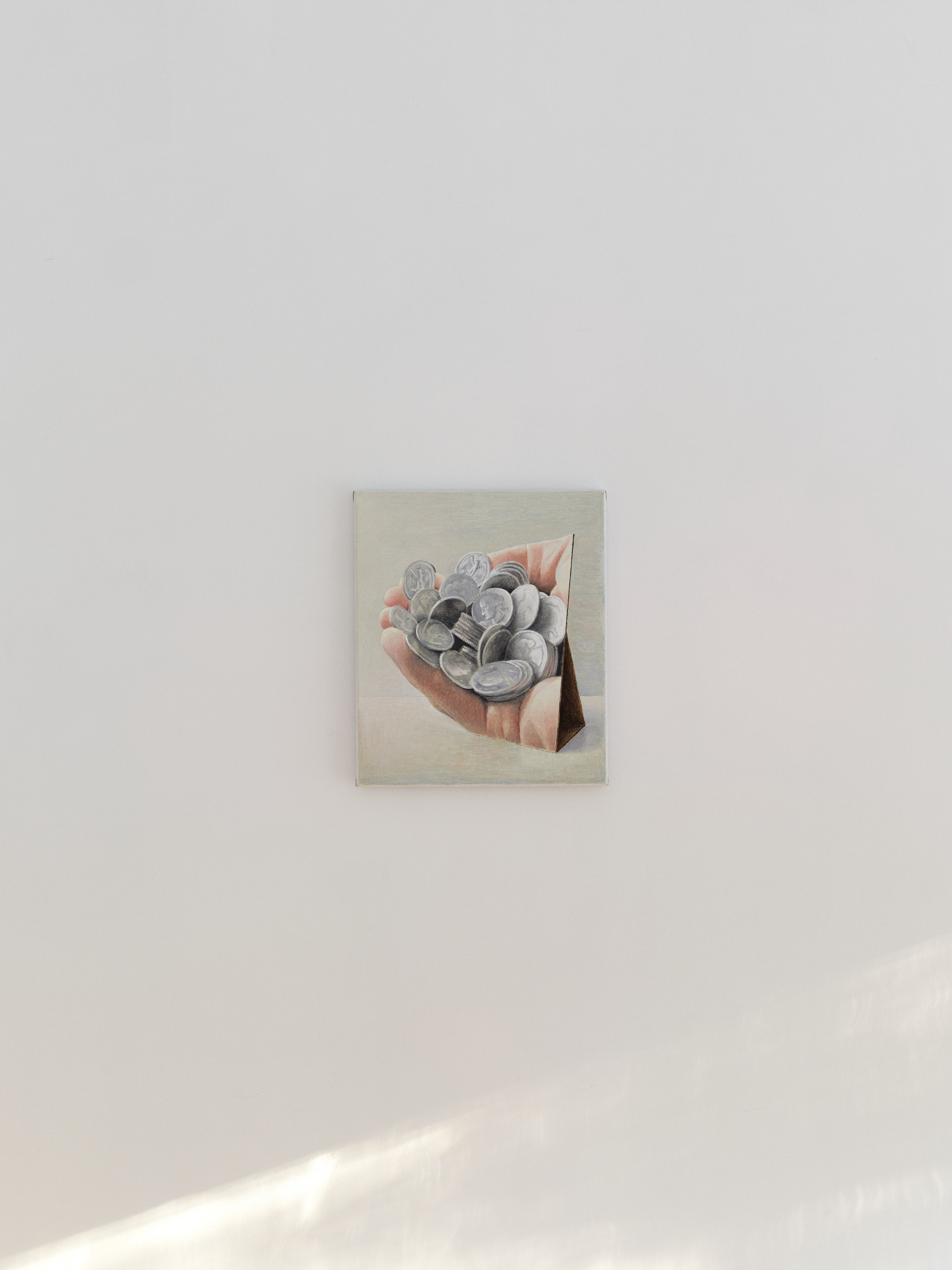 W. Rossen, Untitled, 2025, oil on linen, 46 x 35 cm