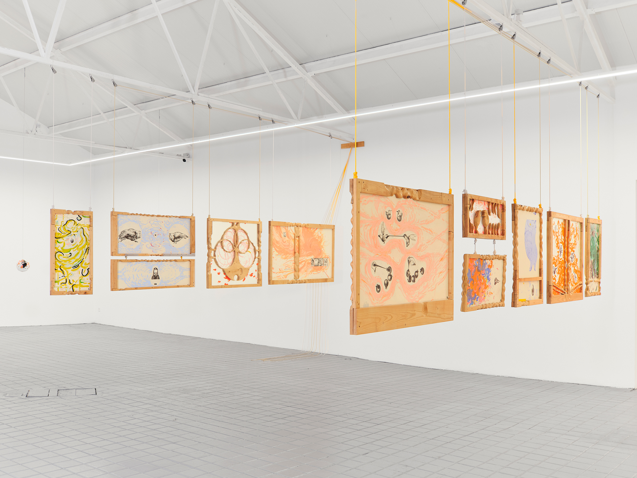 Hollow Bones, 2025, installation view