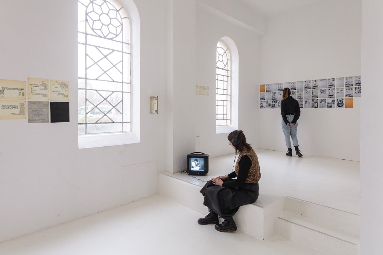 Exhibition views Paroles, Paroles, CAC - la synagogue de Delme, 2026.