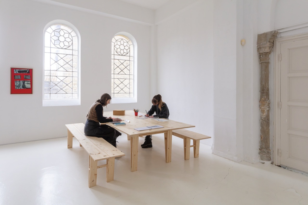 Exhibition views Paroles, Paroles, CAC - la synagogue de Delme, 2026.