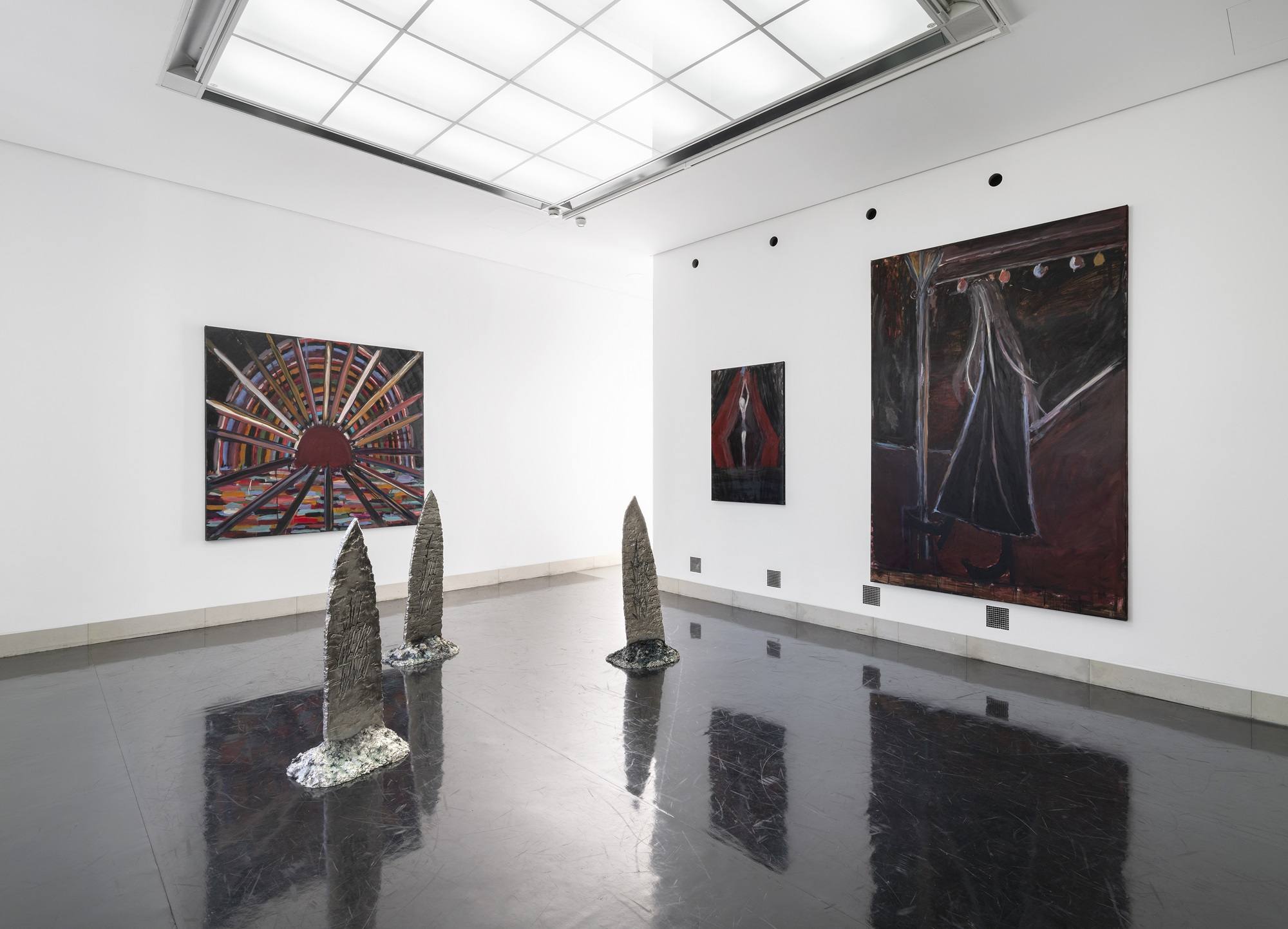 Installation view: Tobias Spichtig, Photo: Wolfgang Günzel © the artist and Galerie Stadt Sindelfingen, Courtesy: the artist, CFA Berlin, Basel, Eugster | | Belgrade, Galerie Husenot, Paris, Galerie Peter Kilchmann, Zürich