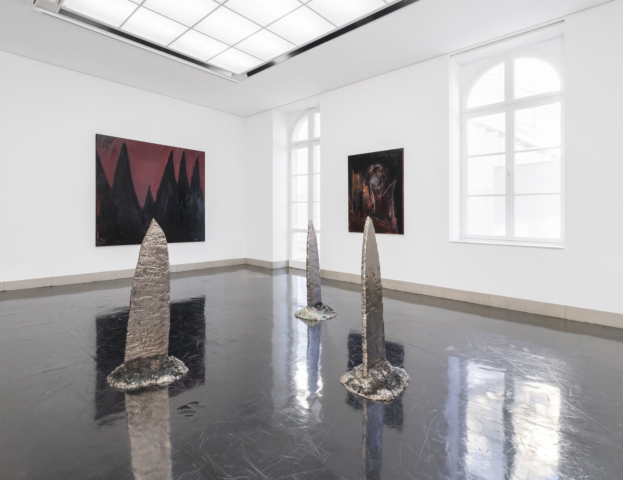 Installation view: Tobias Spichtig, Photo: Wolfgang Günzel © the artist and Galerie Stadt Sindelfingen, Courtesy: the artist, CFA Berlin, Basel, Eugster | | Belgrade, Galerie Husenot, Paris, Galerie Peter Kilchmann, Zürich