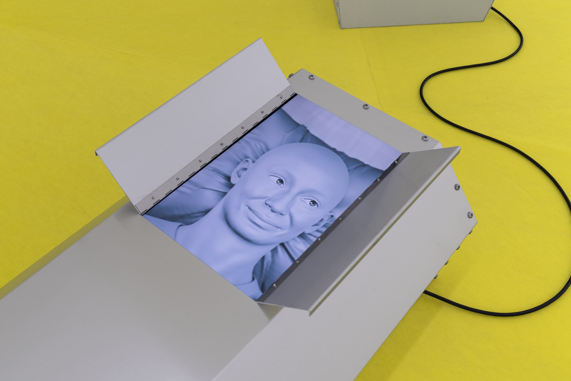 Installation view: Stine Deja, GRAVE MATTERS, 2025, Photo: Wolfgang Günzel © the artist and Galerie Stadt Sindelfingen, Courtesy: the artist