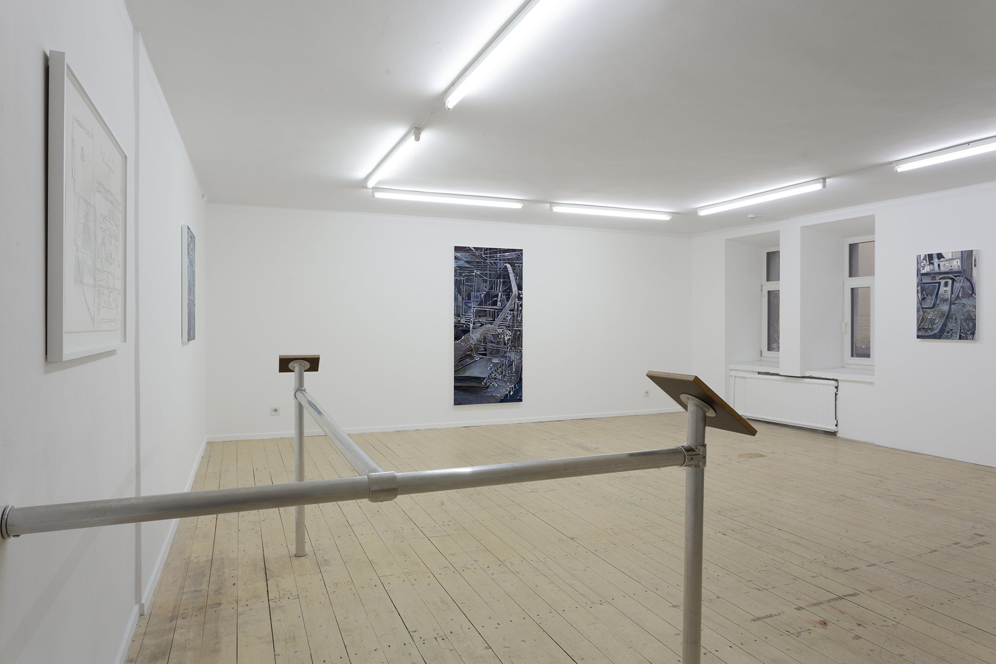 Gabrielė Adomaitytė, Depositories, 2026. Exhibition view at Editorial, Vilnius