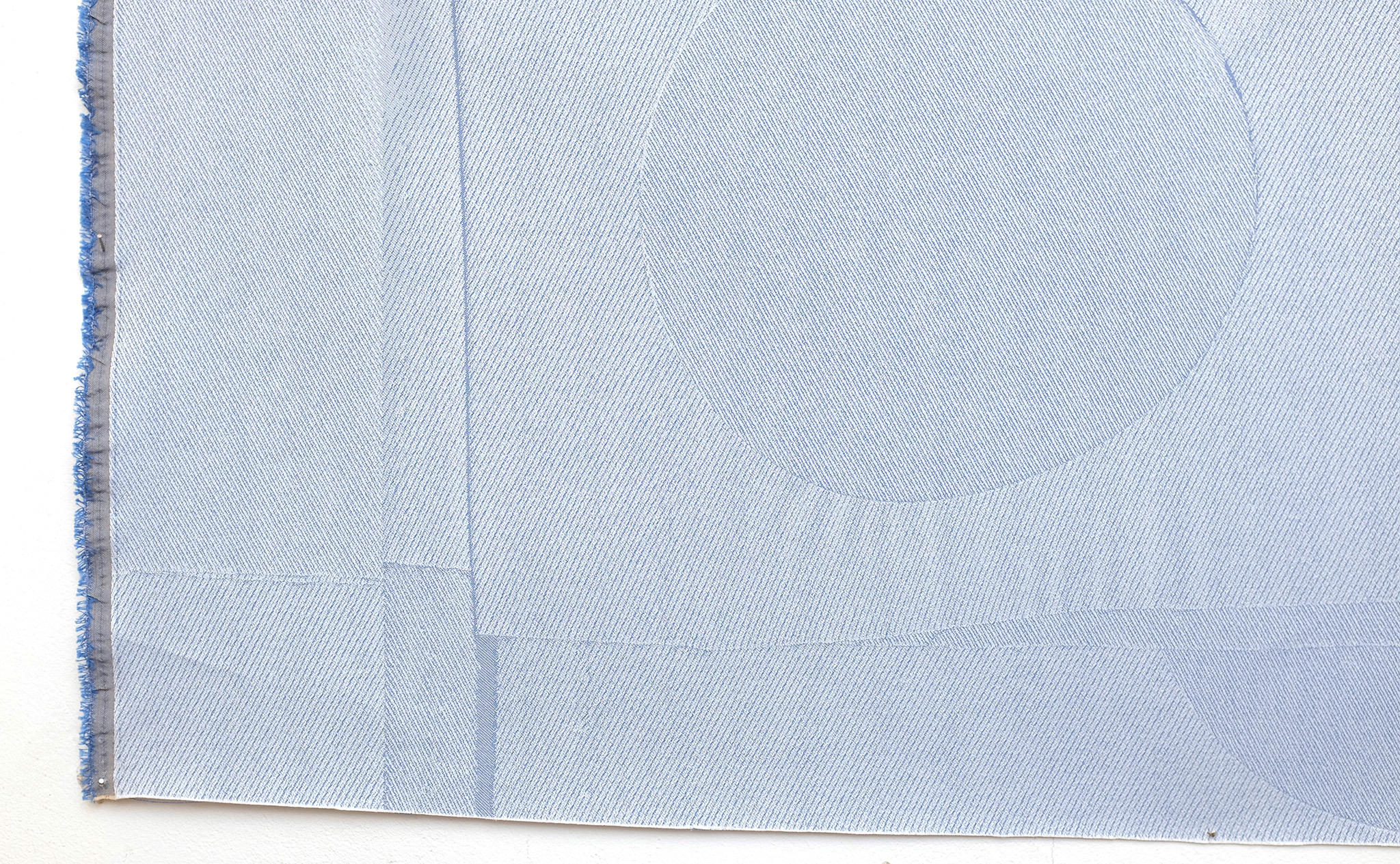 Maike Jansen, Stoffbild IV, Jacquardweave, detail, 2024