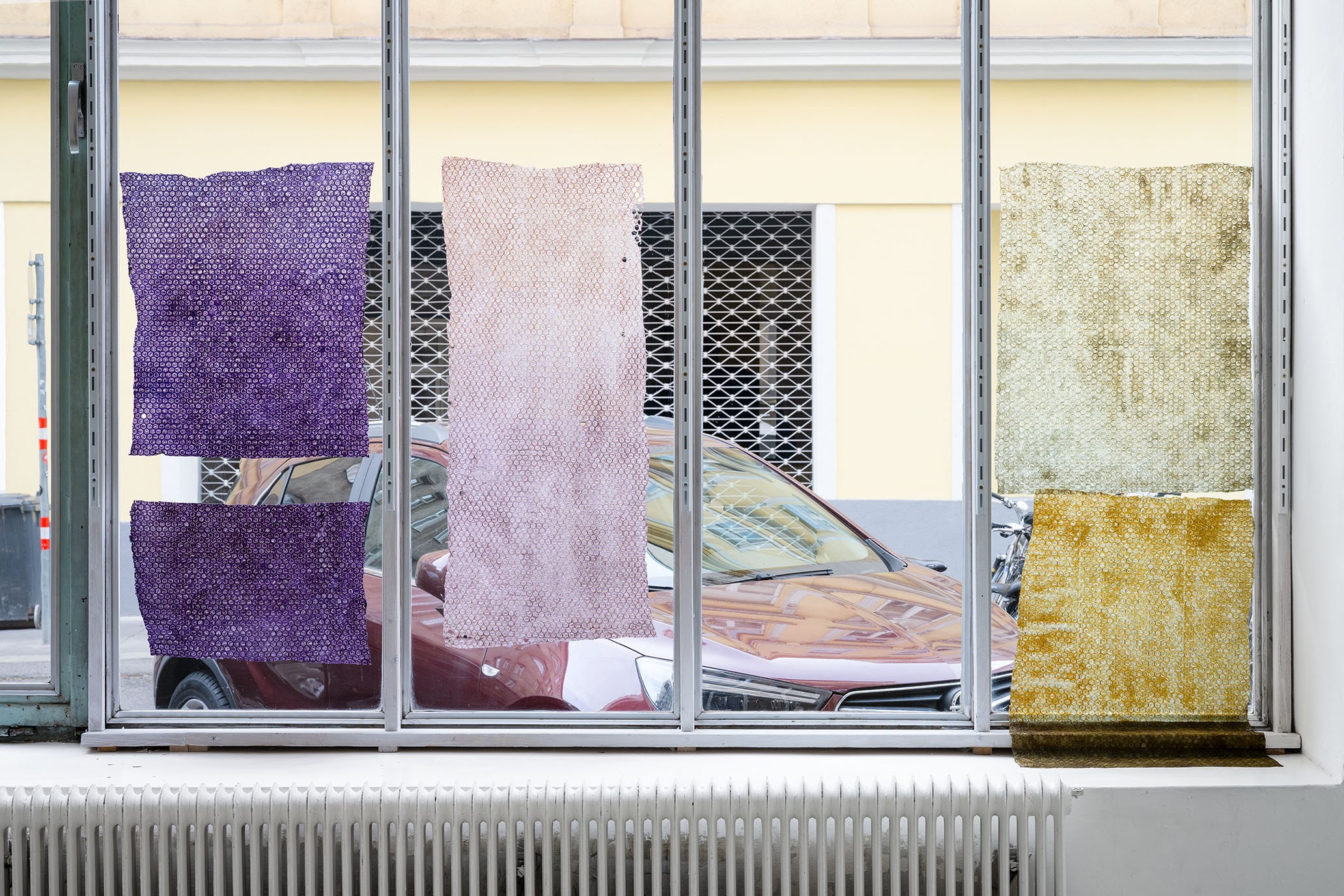 Covers, 2025, pigmented latex, various dimensions