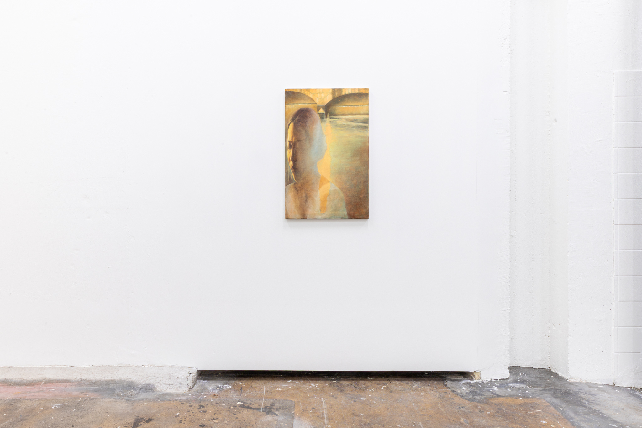 Aurea Tanttu: Hertz, 2025, oil on linen, 78 x 50 cm