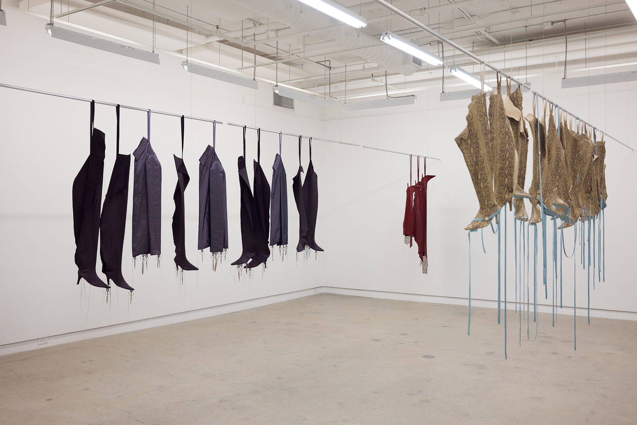 installation view of Split Hairs, 2026 at Diagonale