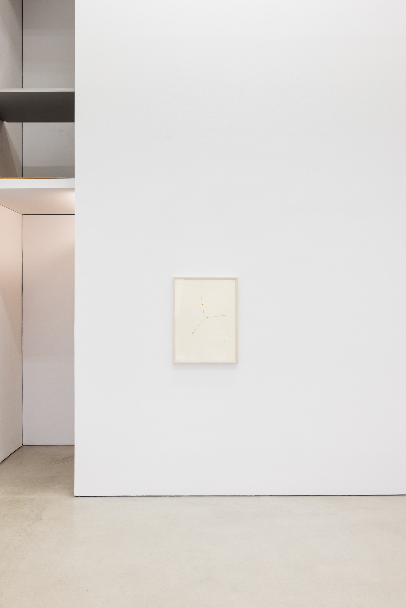 Exhibition view Random Tunes and Fire Drawings, Erwin Thorn,  Lombardi-Kargl, 2026, Vienna