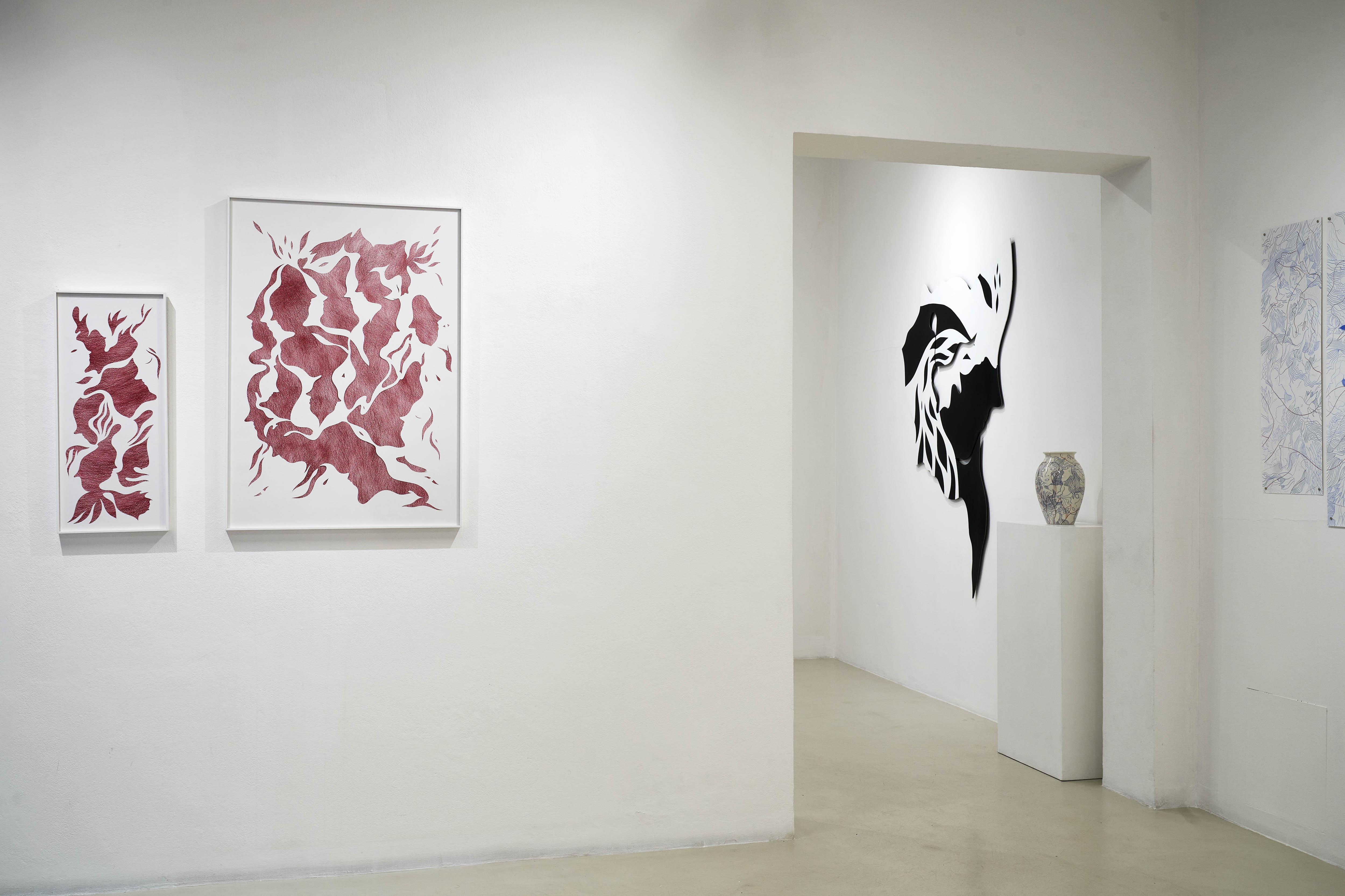 Aris, Floating Shapes, exhibition view, Ph. Fabrizio Cicconi, Courtesy of SpazioC21