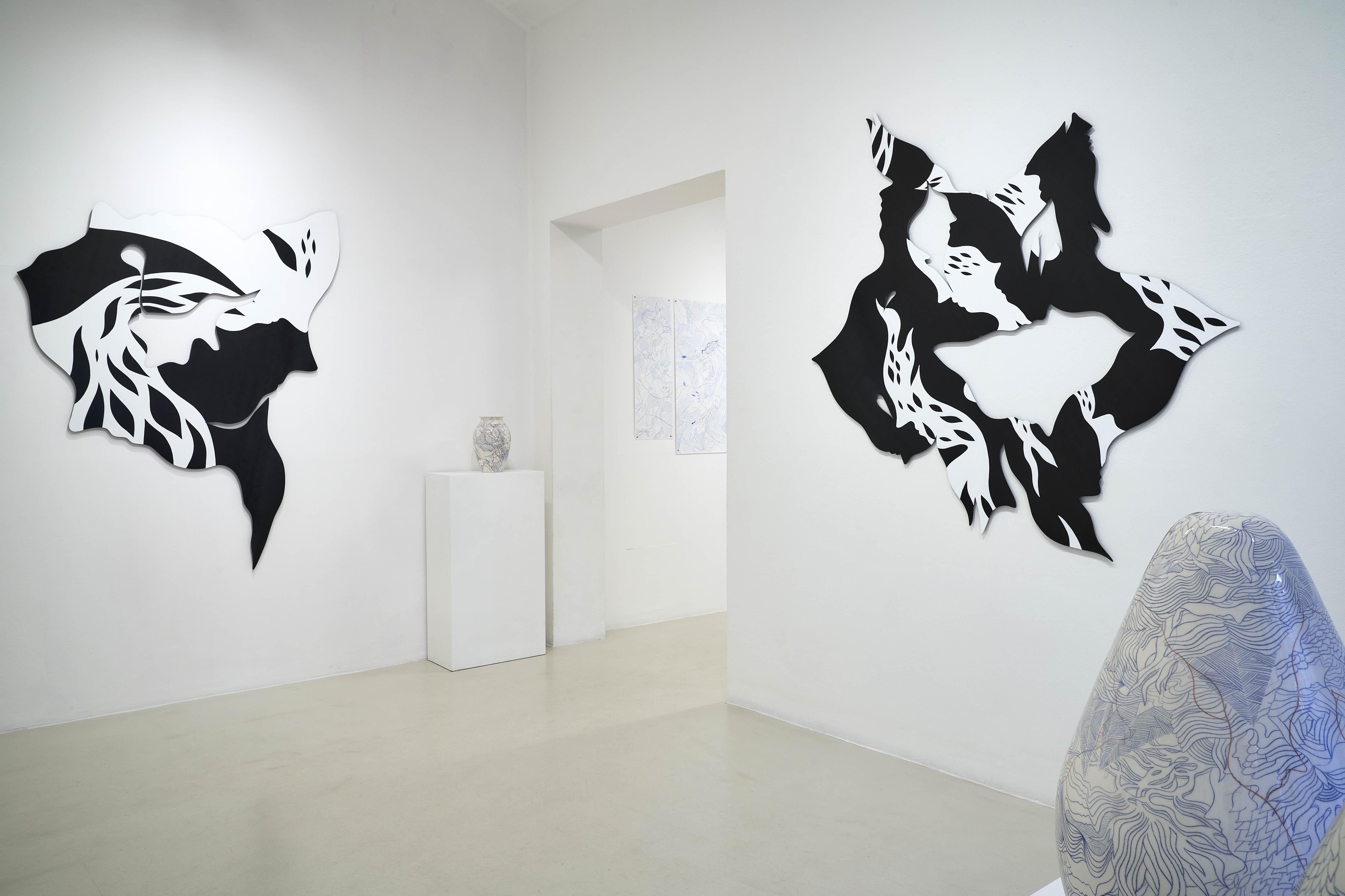 Aris, Floating Shapes, exhibition view, Ph. Fabrizio Cicconi, Courtesy of SpazioC21