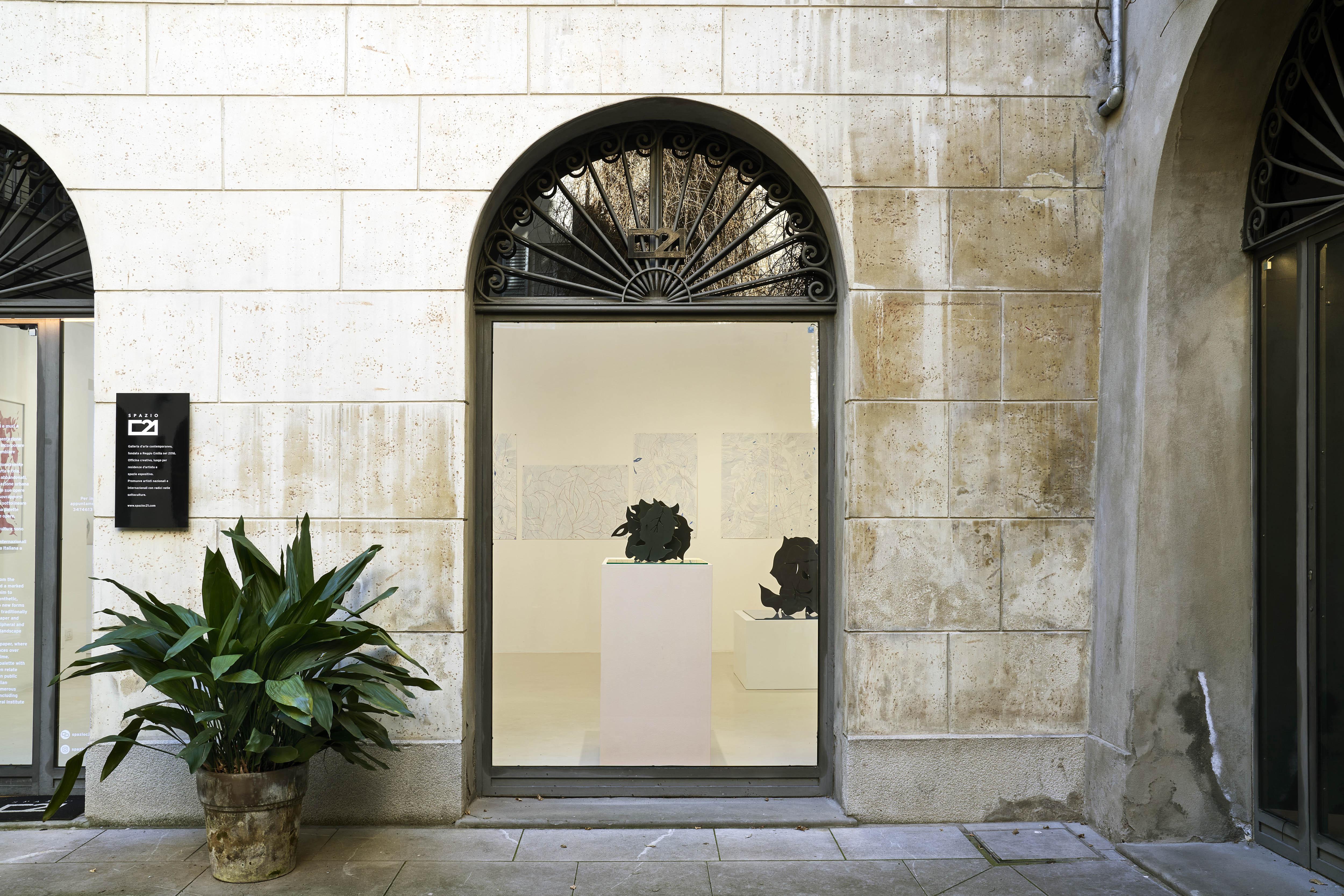 Aris, Floating Shapes, exhibition view, Ph. Fabrizio Cicconi, Courtesy of SpazioC21