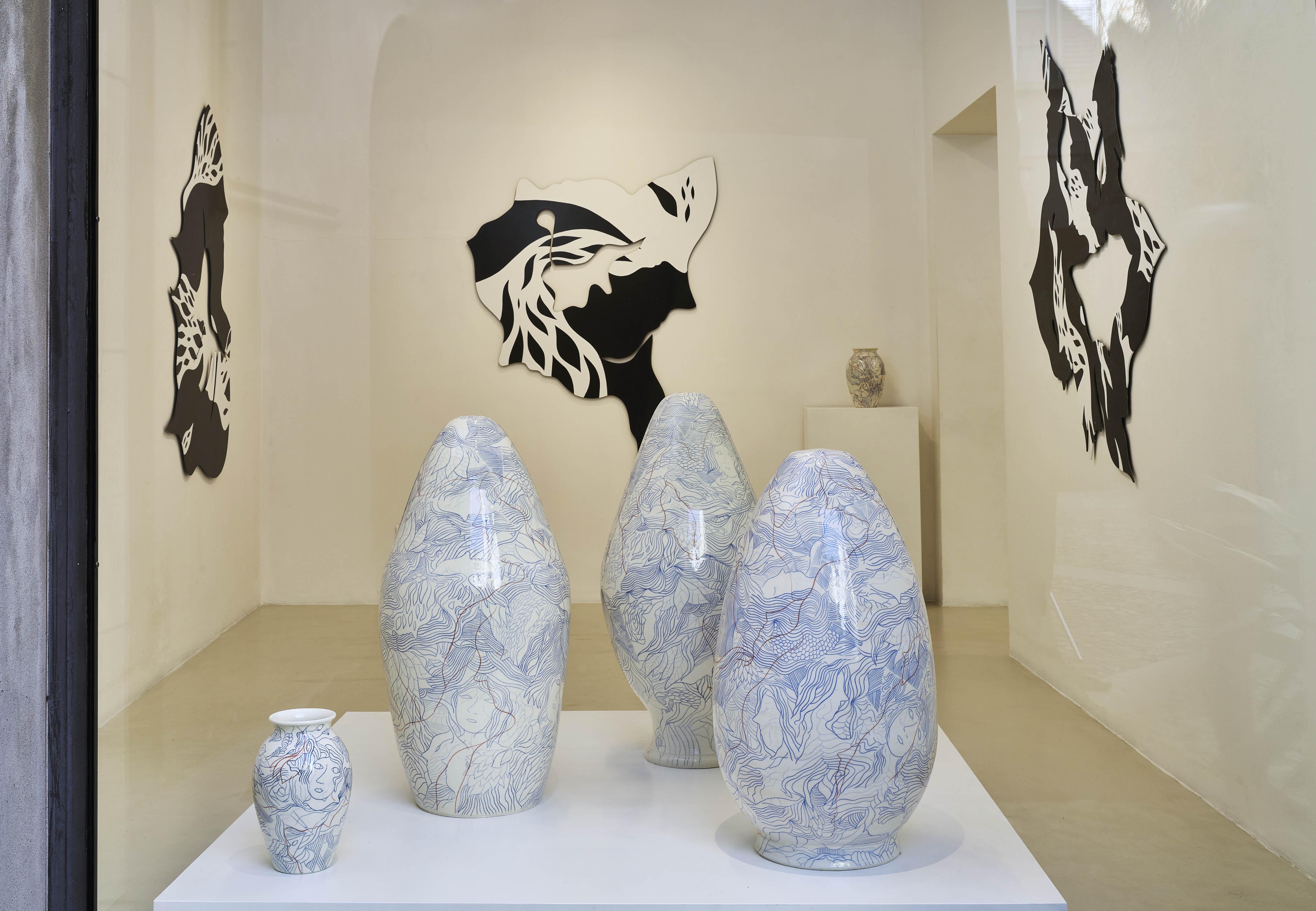 Aris, Floating Shapes, exhibition view, Ph. Fabrizio Cicconi, Courtesy of SpazioC21