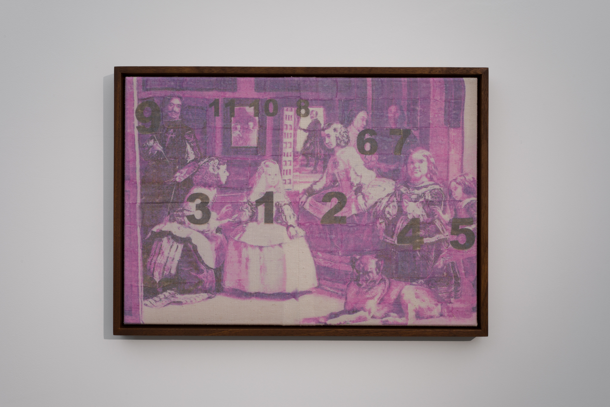 Sasha Kupriyanov, “In the next order 1“, 2026, hemp fabric, photo transfer, 38 х 53 cm