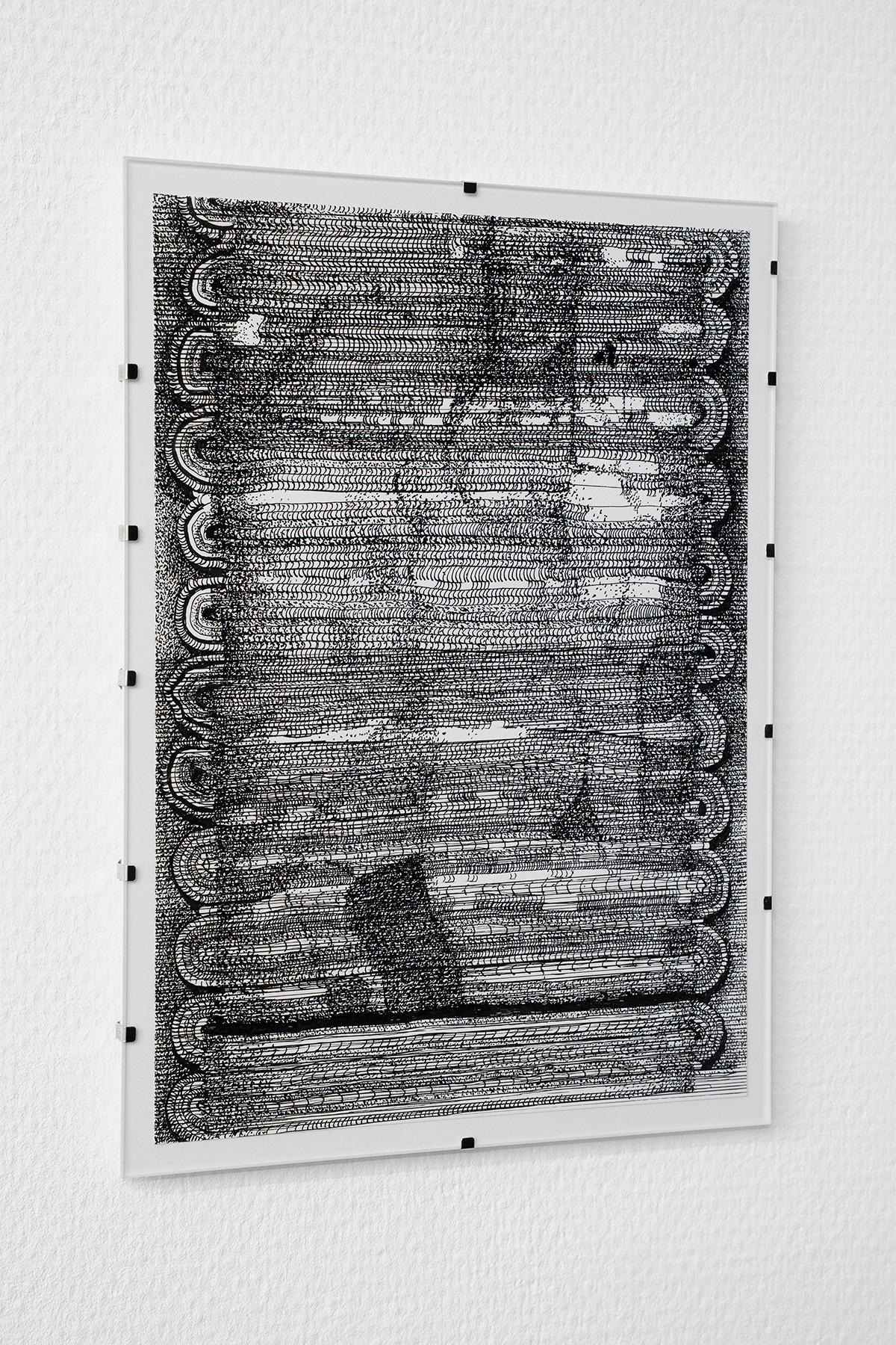 Katharina Schücke, Spiegel, installation view, GOODBANK, Frankfurt am Main 2026.