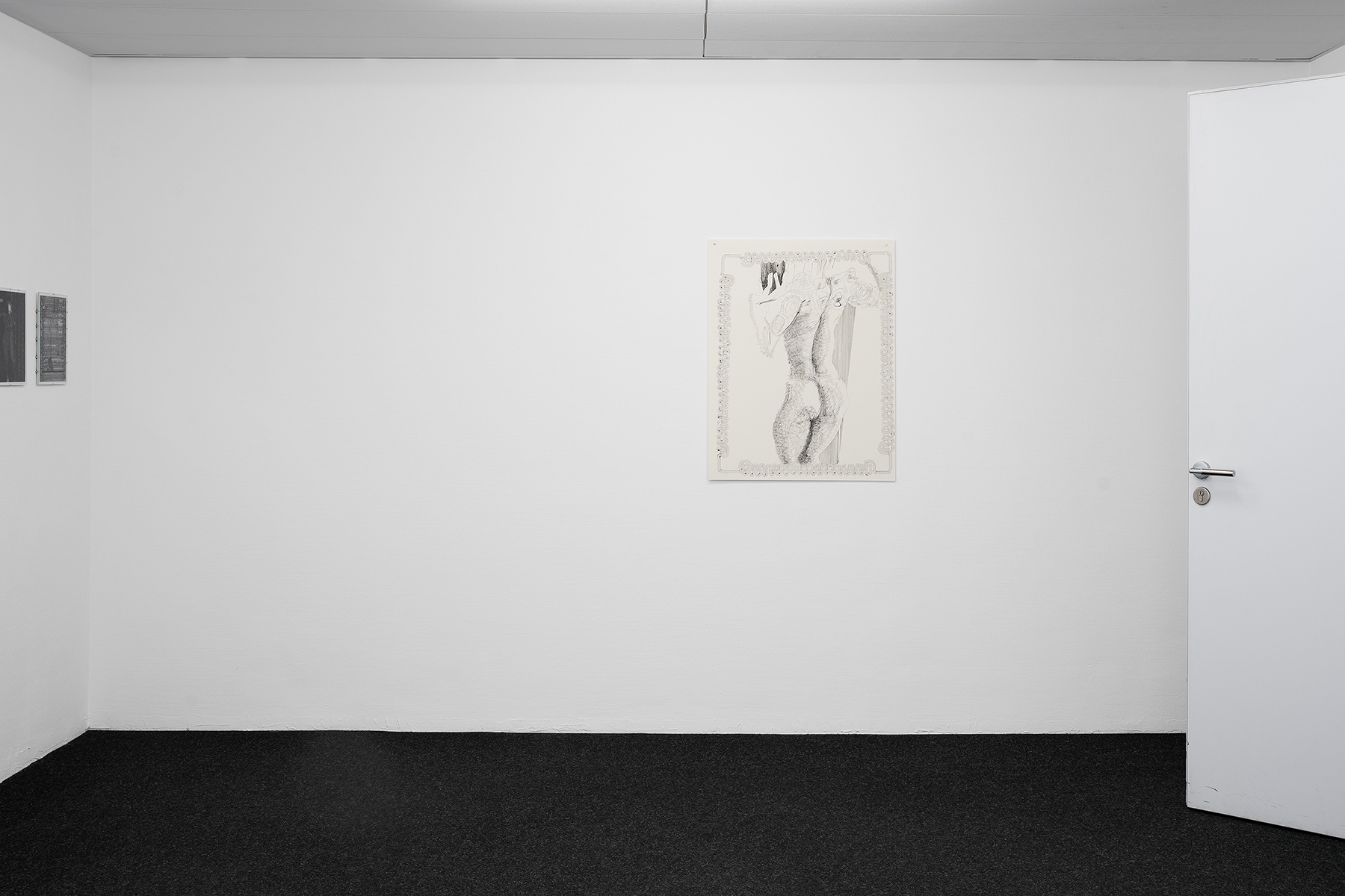 Katharina Schücke, Spiegel, installation view, GOODBANK, Frankfurt am Main 2026.