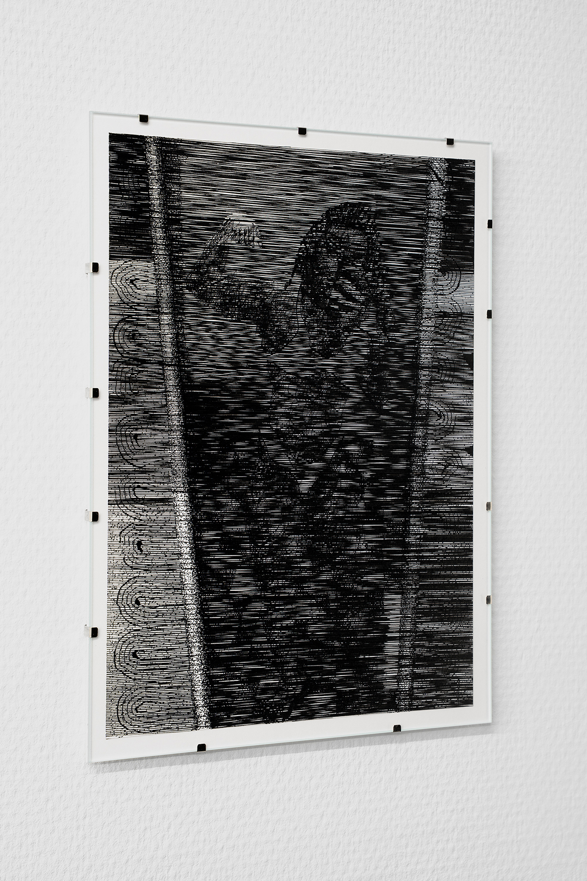 Katharina Schücke, Spiegel, installation view, GOODBANK, Frankfurt am Main 2026.