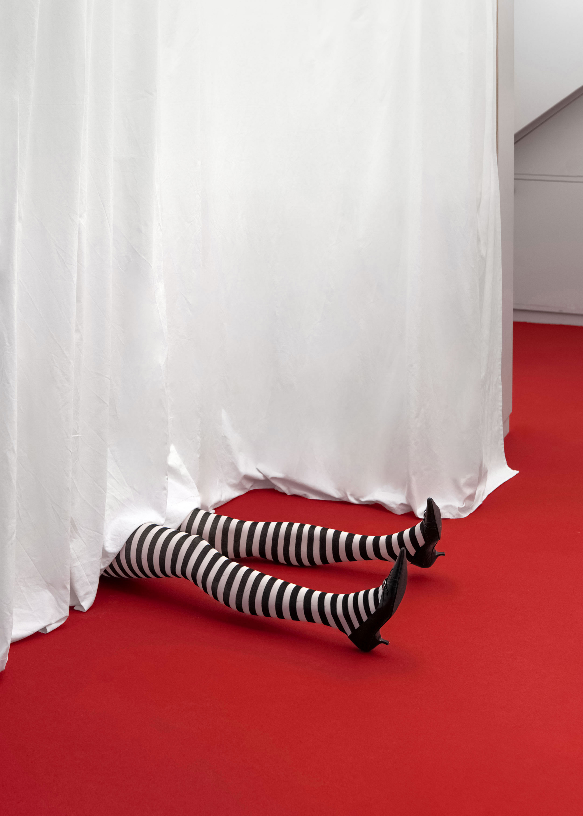 Iuliia Skromnaya, Oops..., 2026, 124 x 55 cm, Object, mixed media 