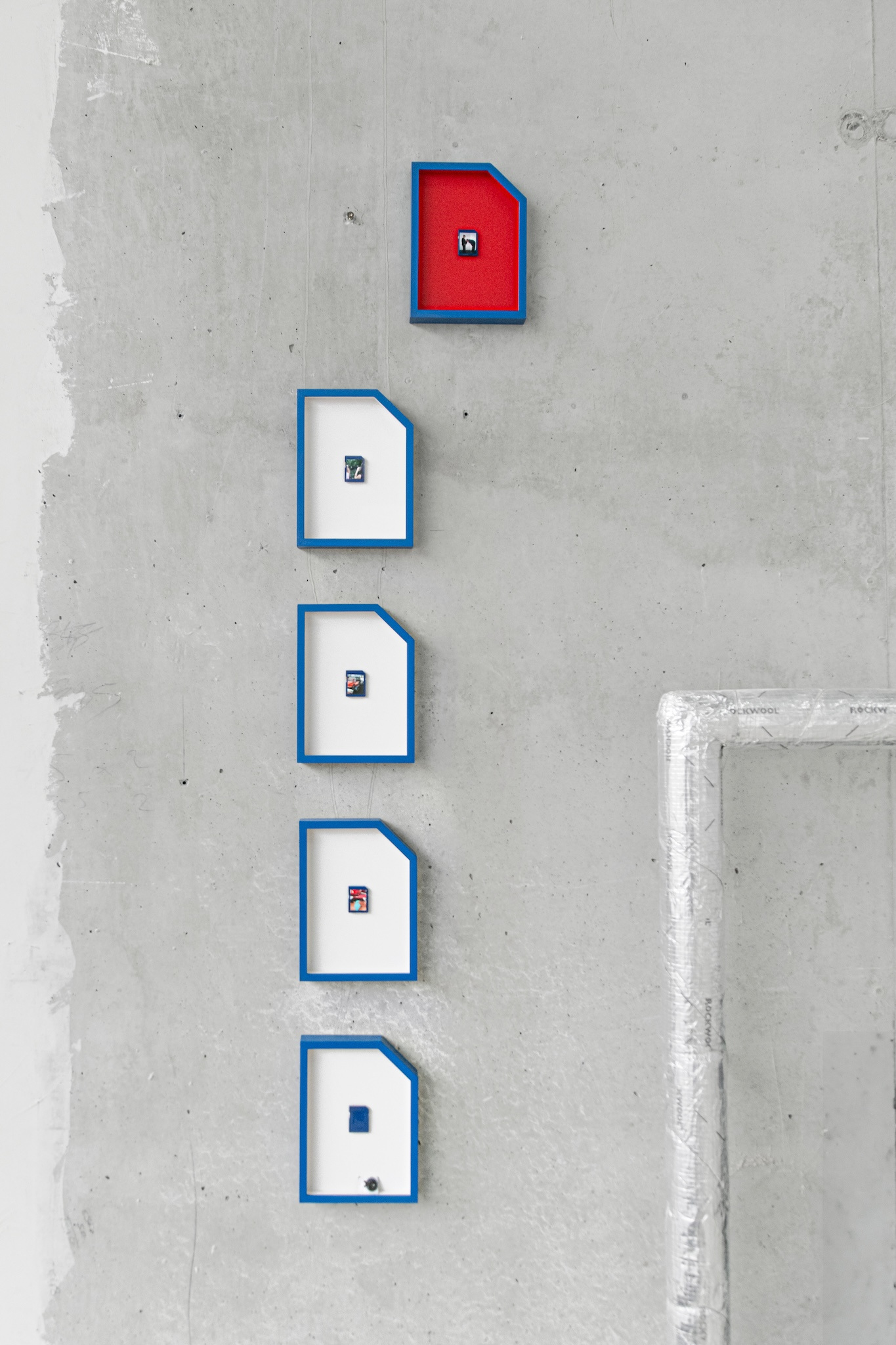 Tommy Smits, External memory, 2025, 15 × 20 cm, SD-cards, frames, photo print