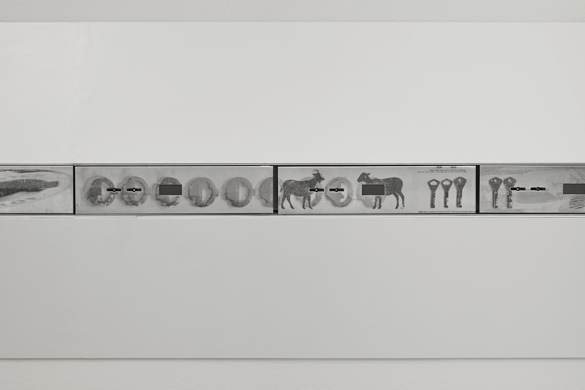 Installation view, Prateek Vijan, UN/SAFE, Galerie Khoshbakht, Cologne, 2026