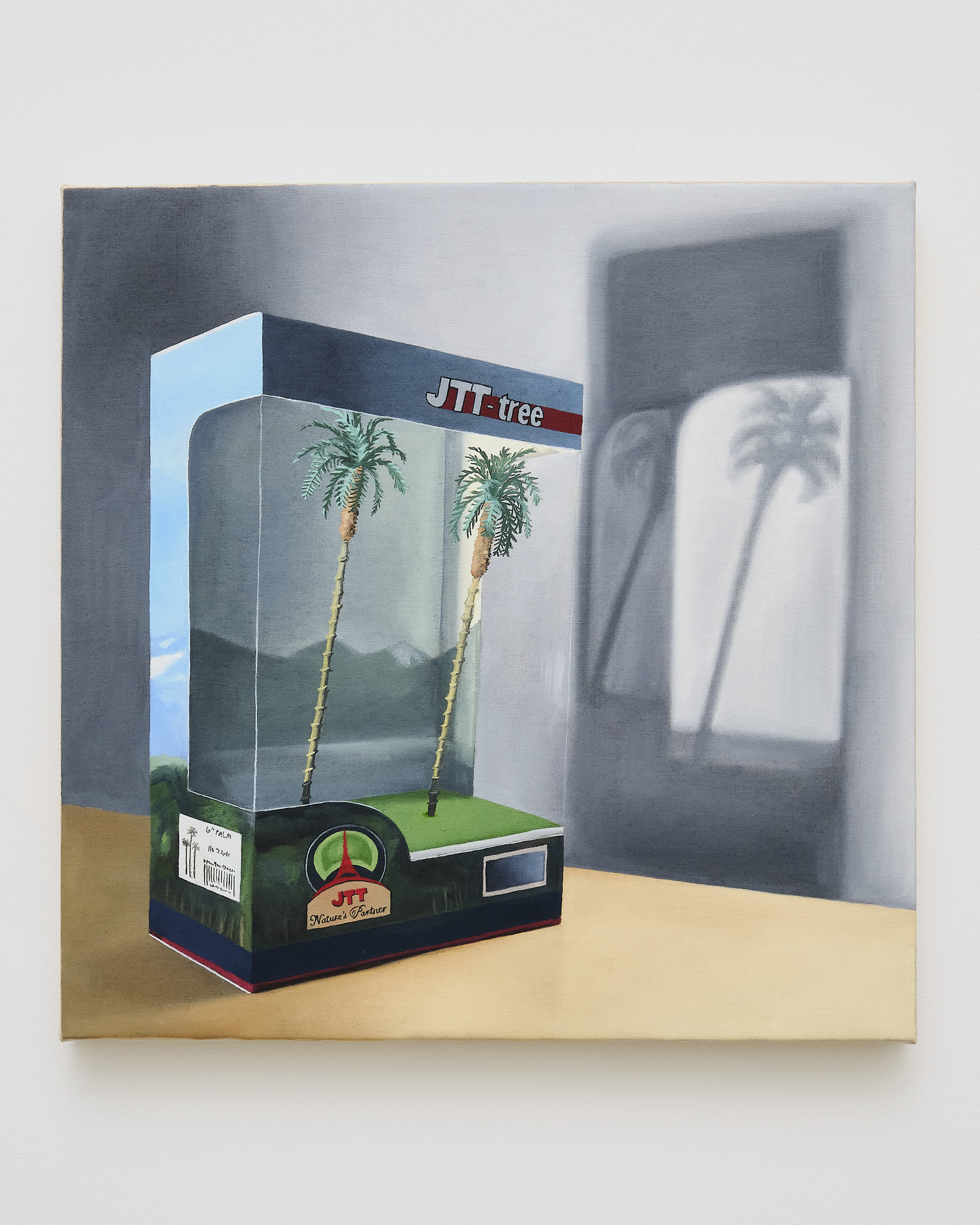 Madeline Ludwig-Leone, Nature's Partner, 2025. Oil on linen 20 x 20 inches.