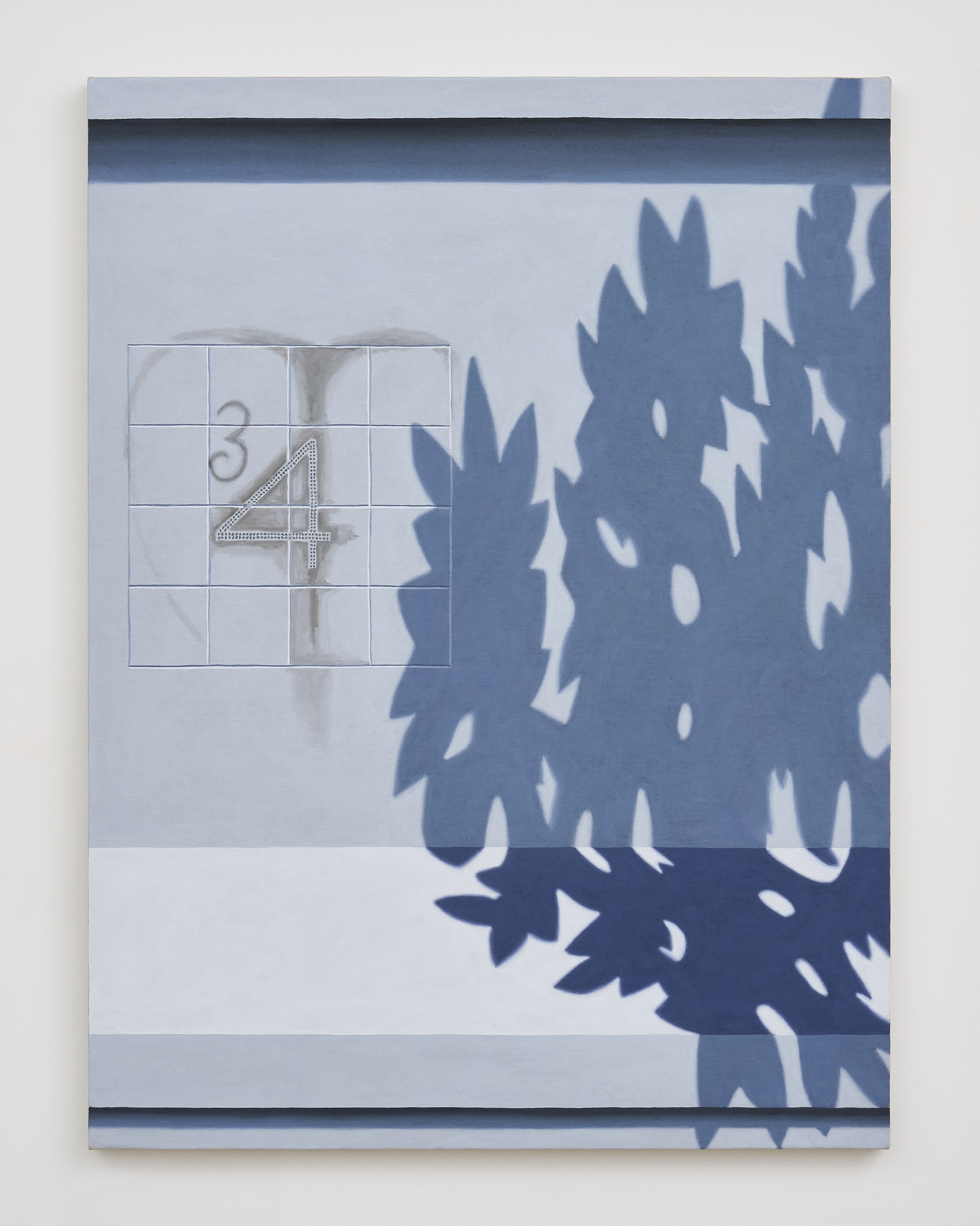 Madeline Ludwig-Leone, Three, Four, 2025. Oil on linen 30 x 40 inches.