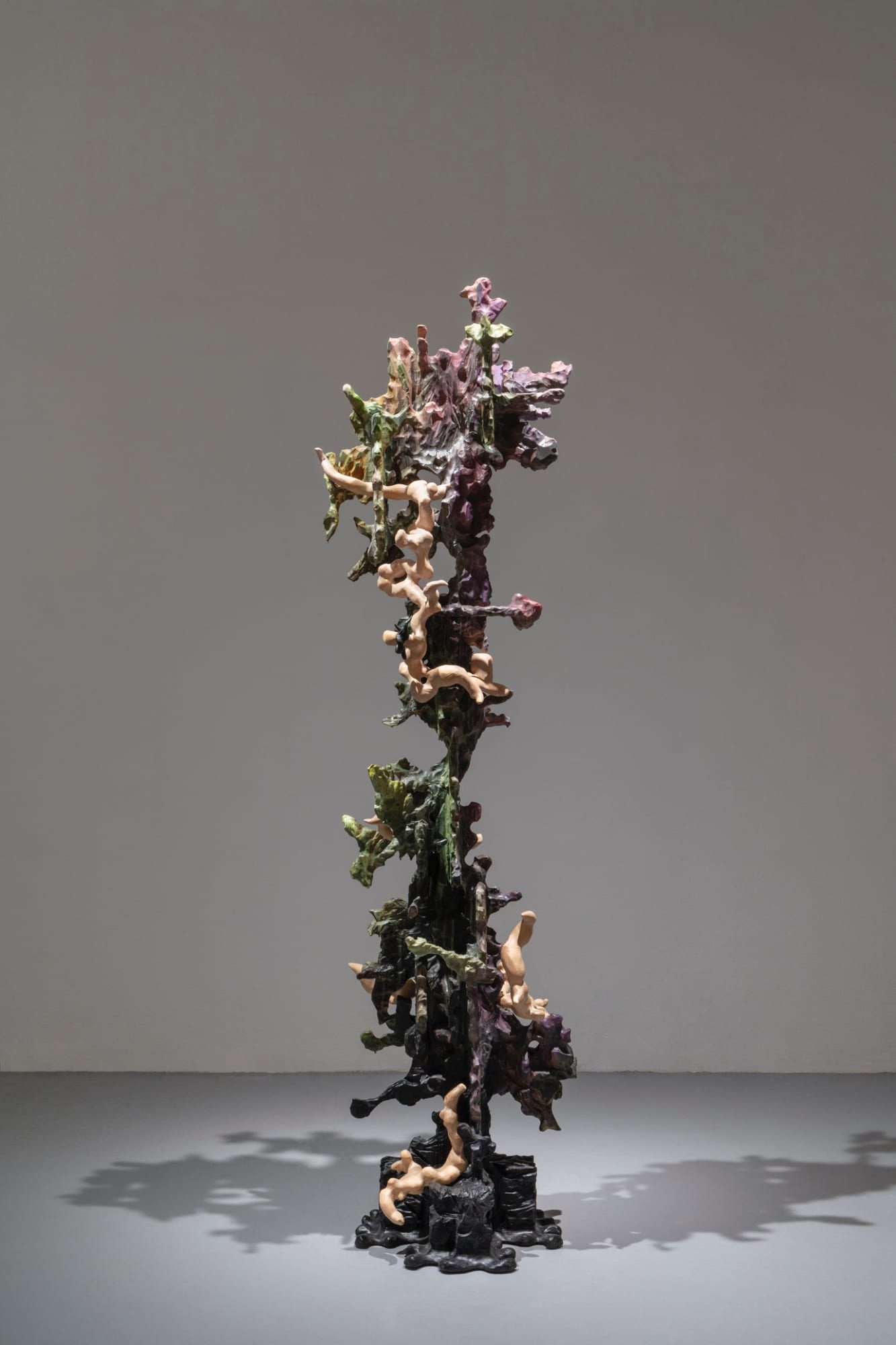 Bark and Veins, 2023; exhibition view from It Grows With You, 2026, MeetFactory