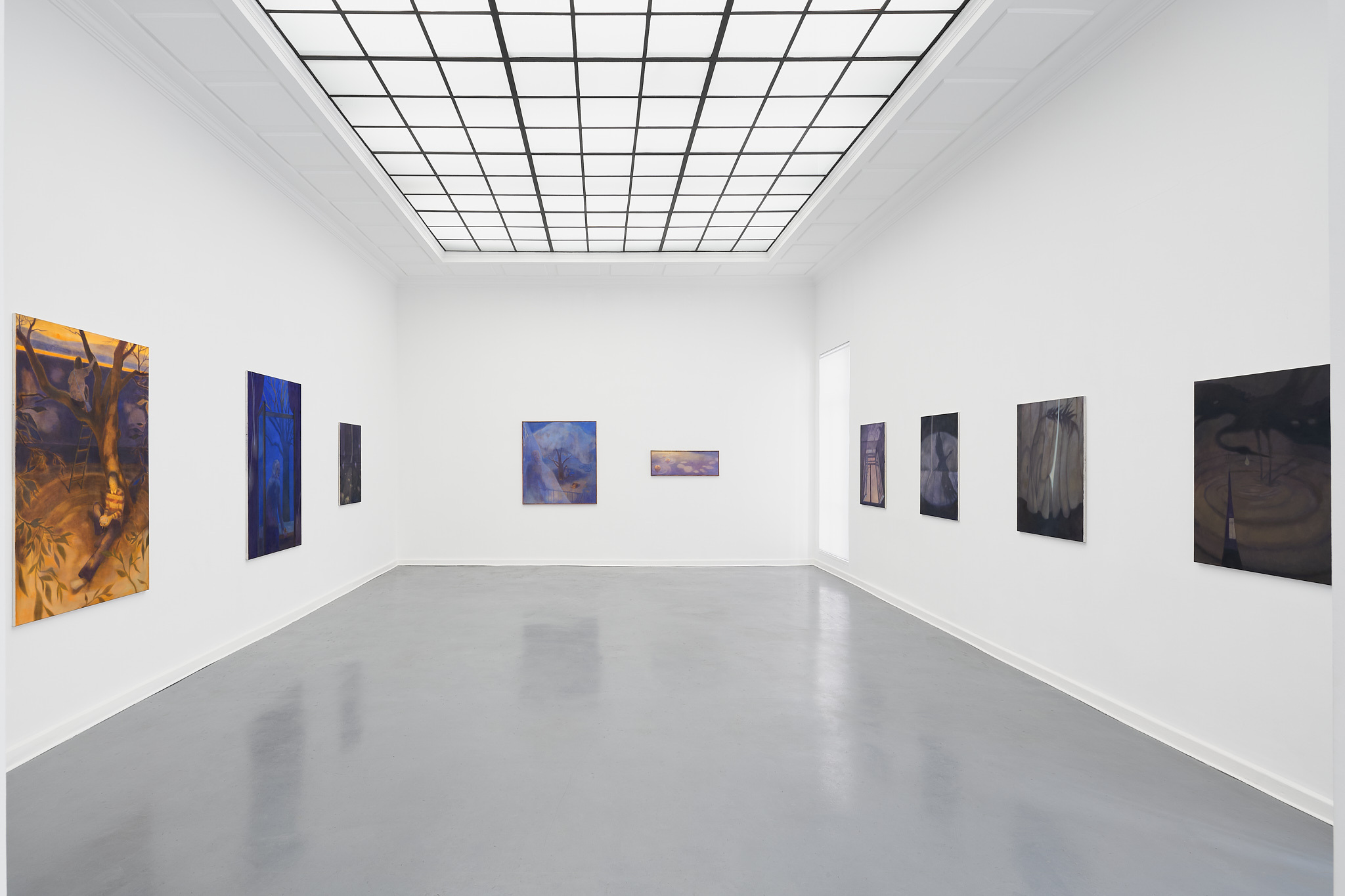 Installation view, Hidden Among Days, Masha Kovtun, SETAREH, Berlin Photo: Joe Clark