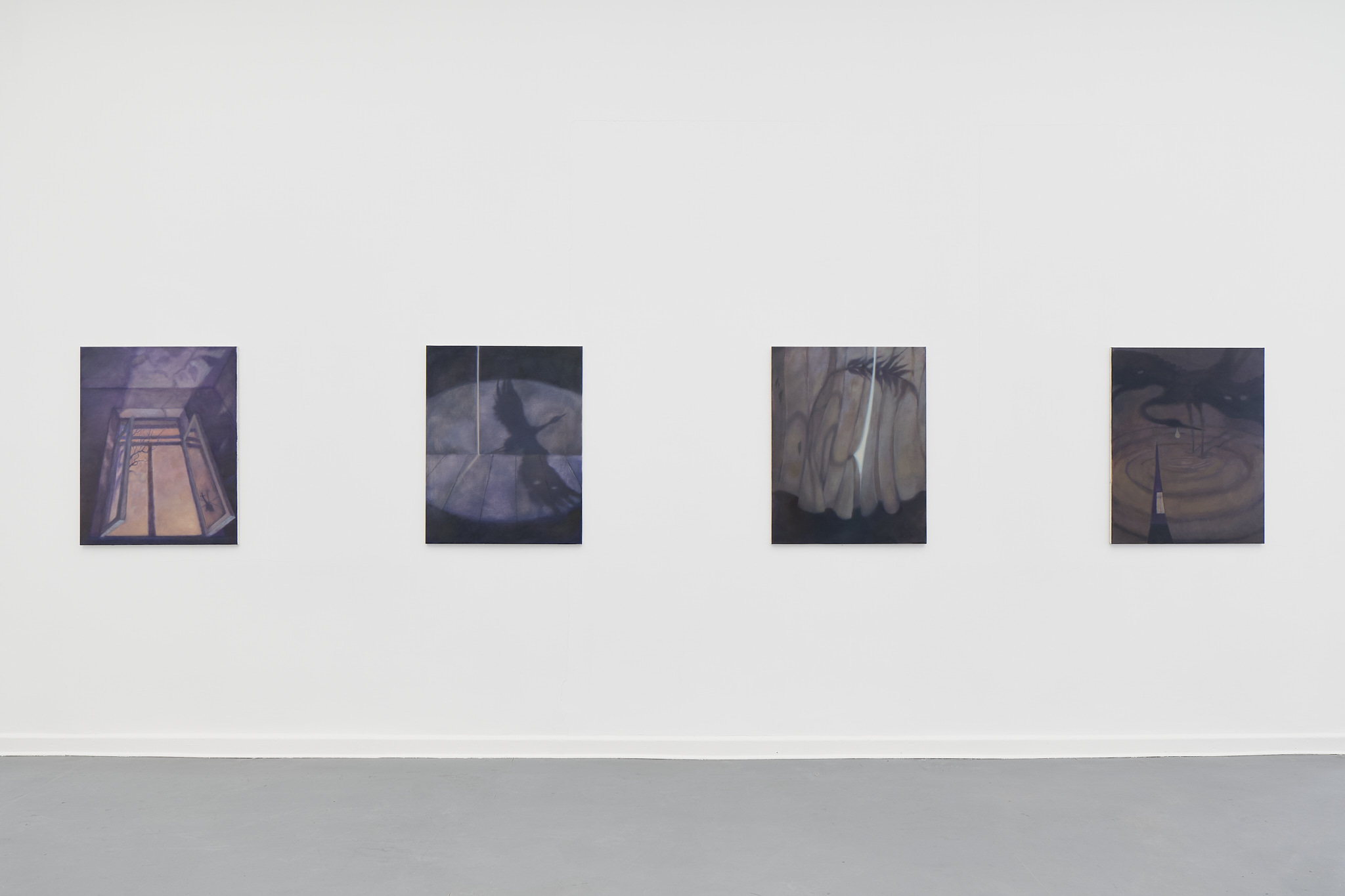 Installation view, Hidden Among Days, Masha Kovtun, SETAREH, Berlin Photo: Joe Clark