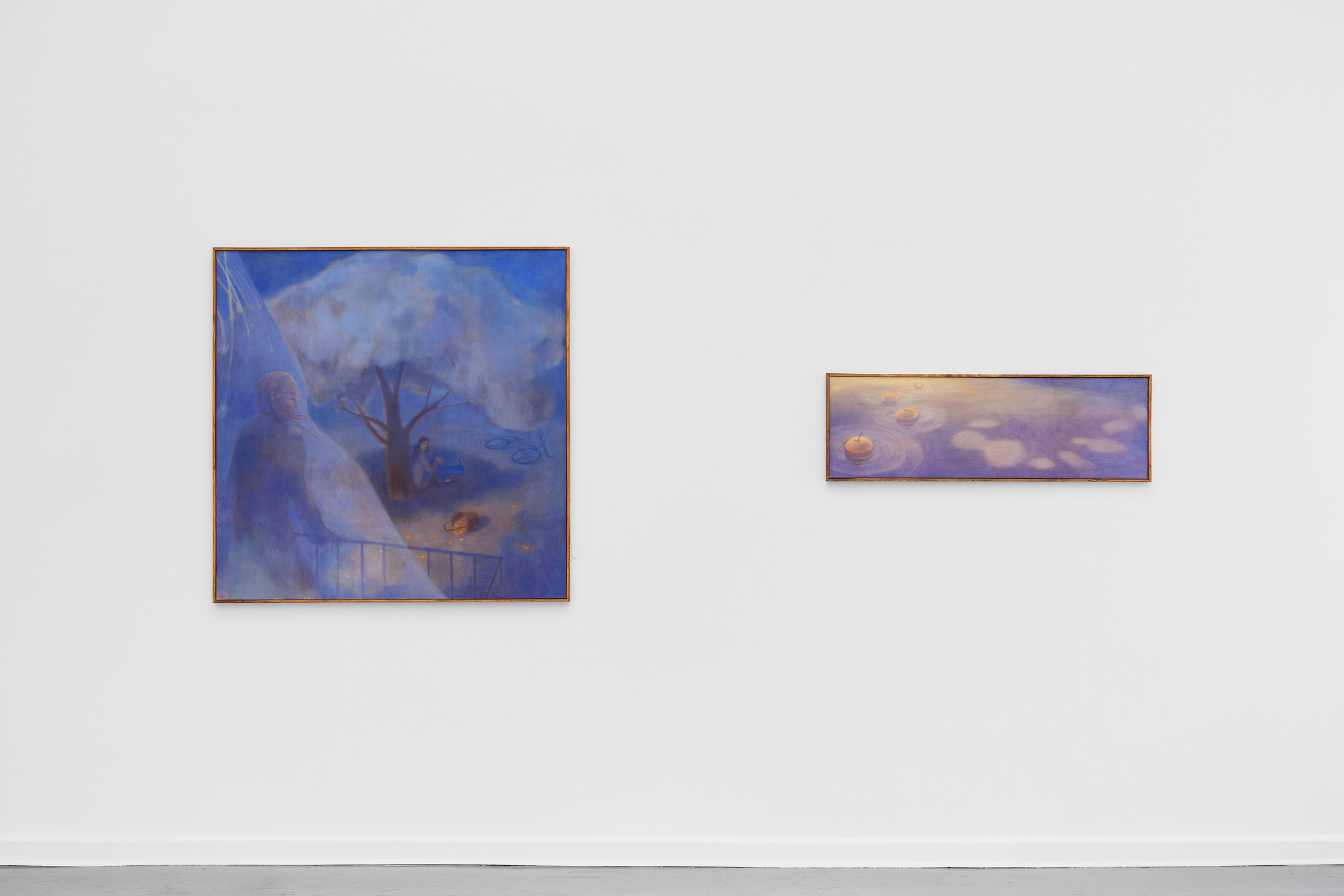 Installation view, Hidden Among Days, Masha Kovtun, SETAREH, Berlin Photo: Joe Clark