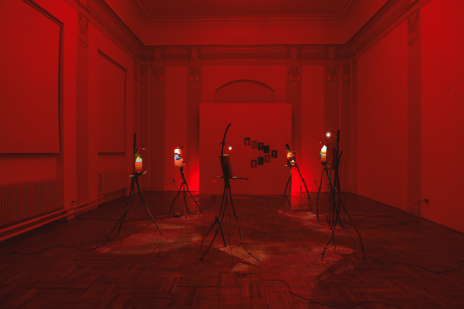 Šárka Koudelová, Sol, 2026, installation view, Museum of Arts and Design Benešov, CZ