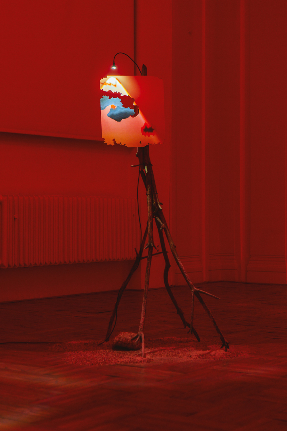 Šárka Koudelová, Sol, 2026, installation view, Museum of Arts and Design Benešov, CZ