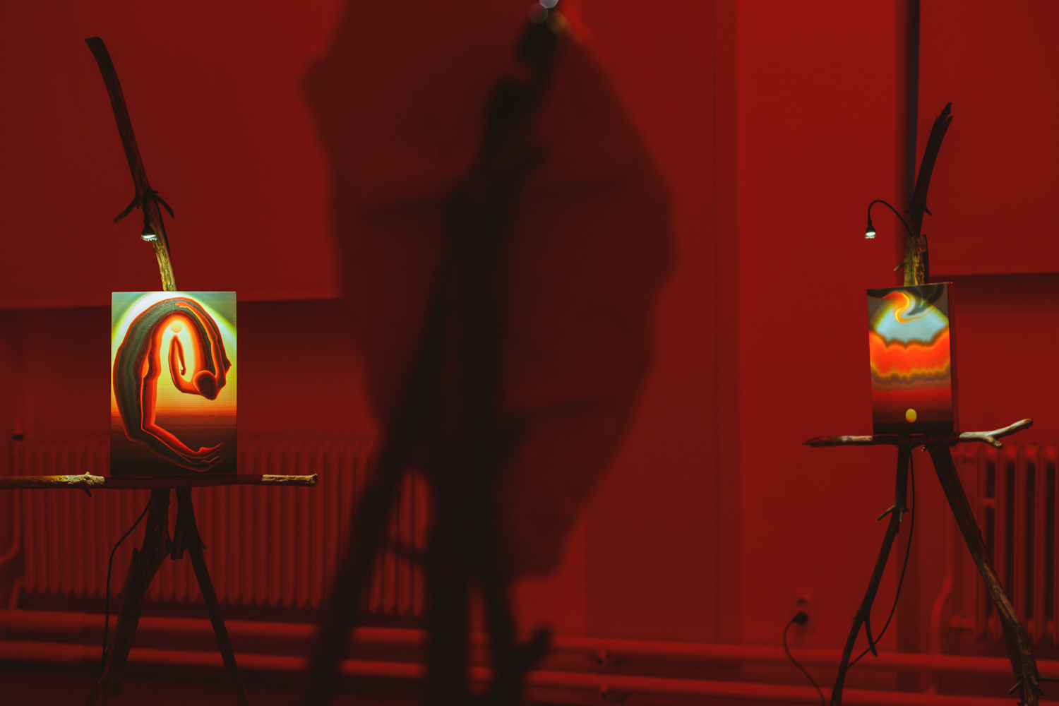 Šárka Koudelová, Sol, 2026, installation view, Museum of Arts and Design Benešov, CZ