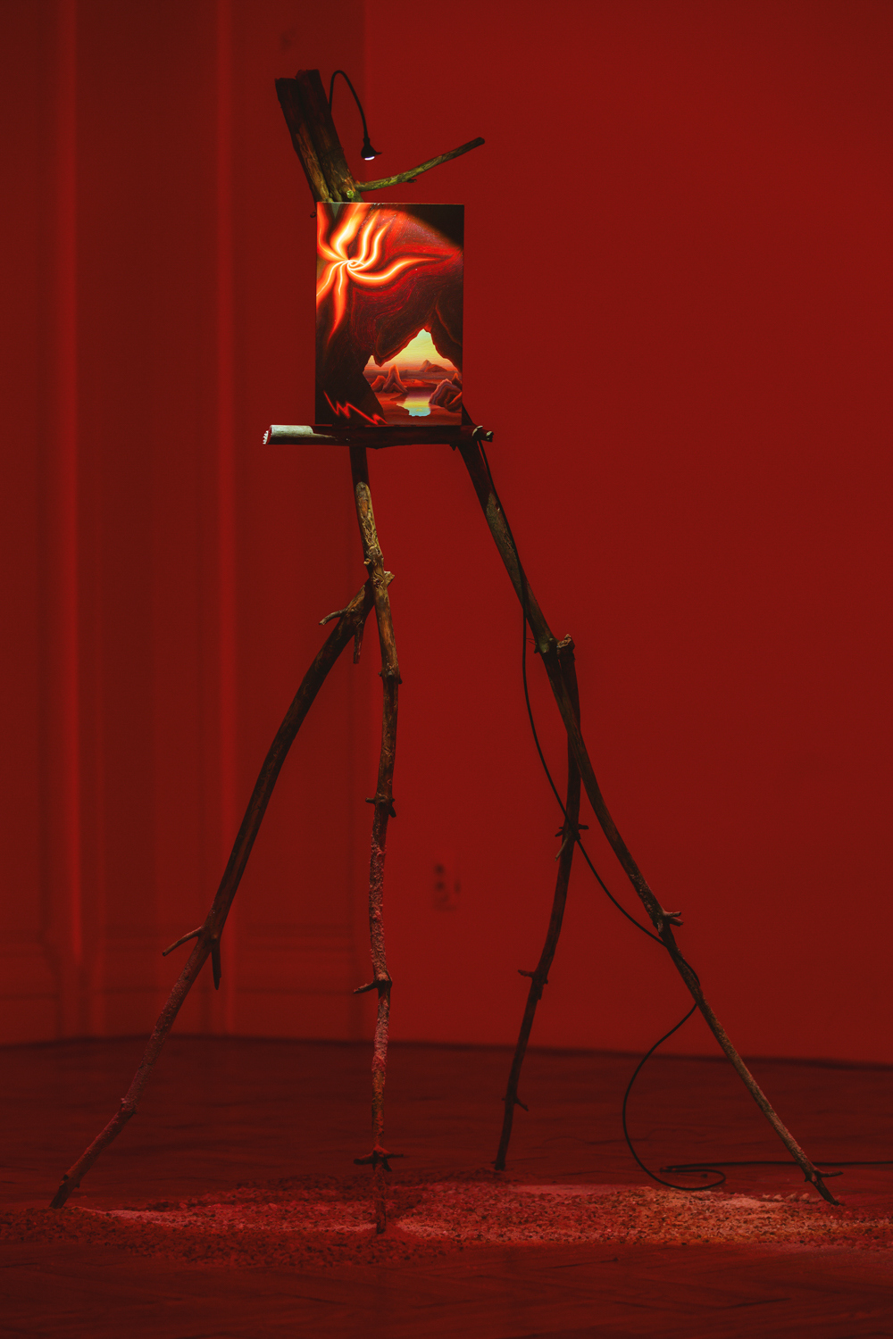 Šárka Koudelová, Sol, 2026, installation view, Museum of Arts and Design Benešov, CZ