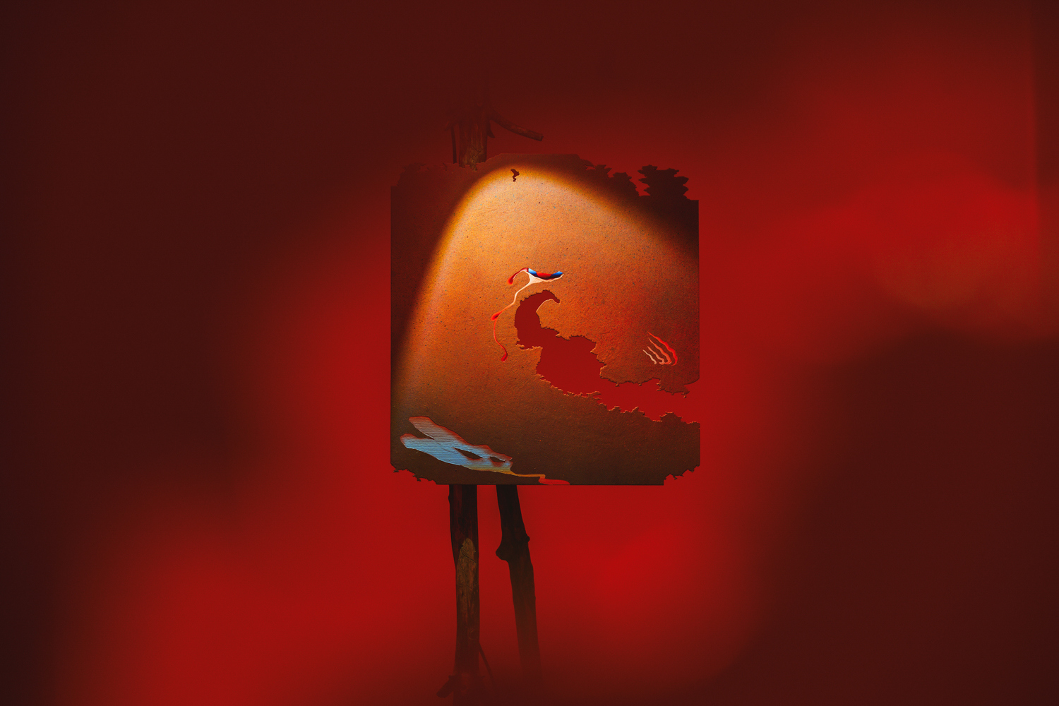 Šárka Koudelová, Sol, 2026, installation view, Museum of Arts and Design Benešov, CZ