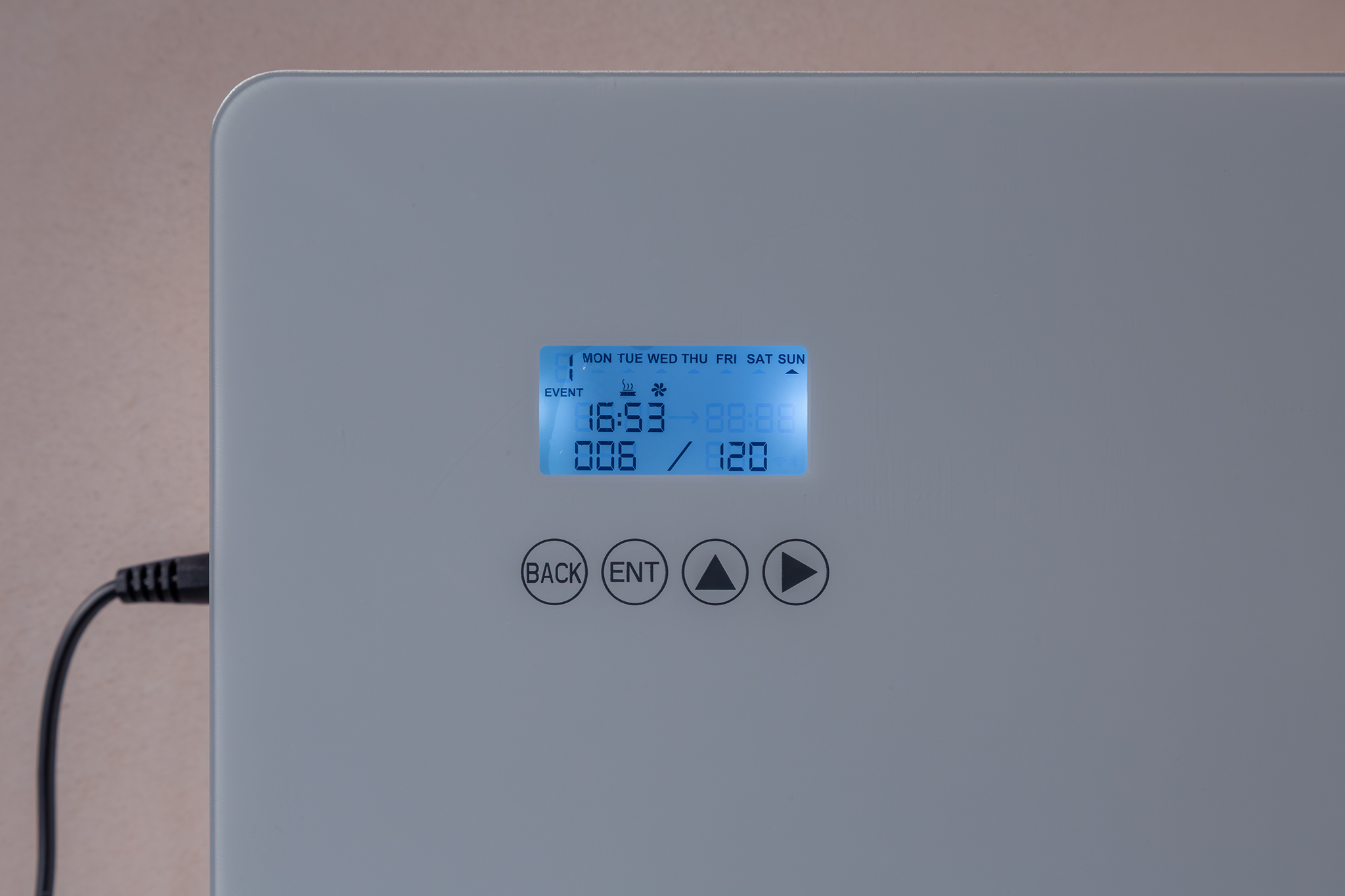 Butterfly, 2025. Industrial diffuser, Hexadecanal, musks, baby powder oil. Ella Fleck