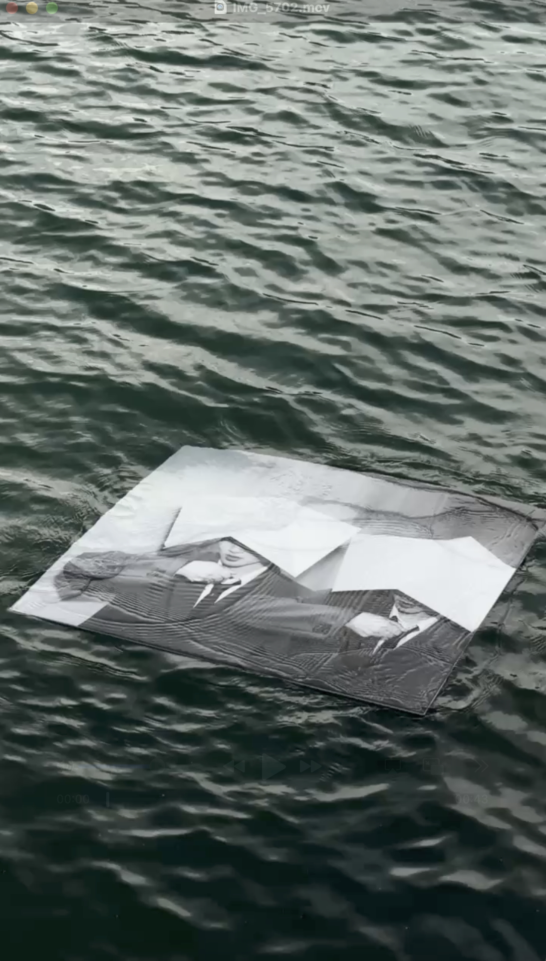 Trust Me — Floating photographic installation at InCadaqués Festival, exploring intimacy, trust, and perception through the interplay of water, light, and movement.