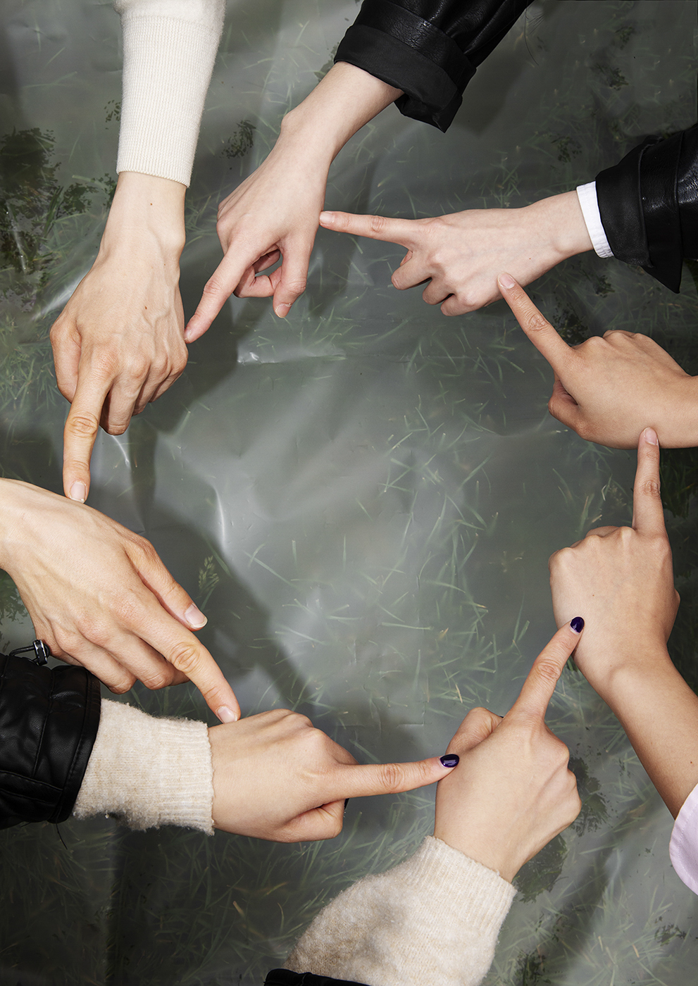 Trust Me — Staged photograph exploring relational tension and trust, part of the ongoing series presented at InCadaqués Festival. Investigating subtle power dynamics in everyday intimacy. 