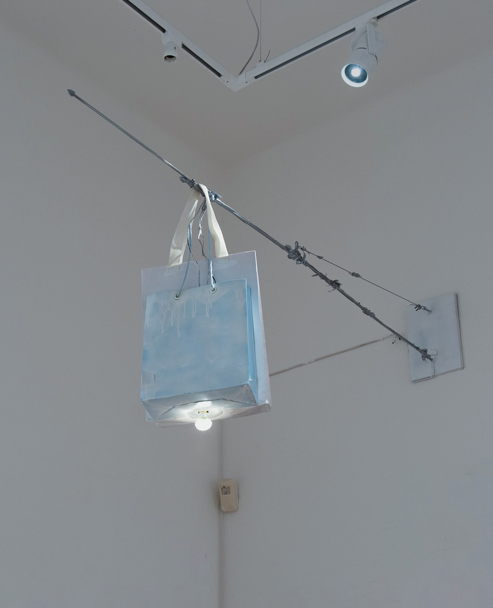  Jonas Morgenthaler, Untitled (Lamp), 2025, 91 x 200 x 29 cm