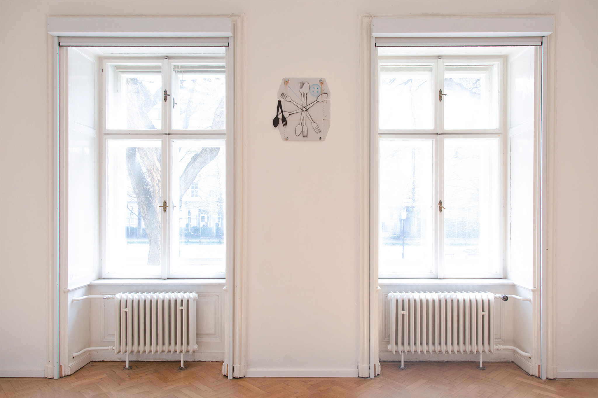 Installation View (Dining Room) left to right - Trin Alt and Charly Mirambeau