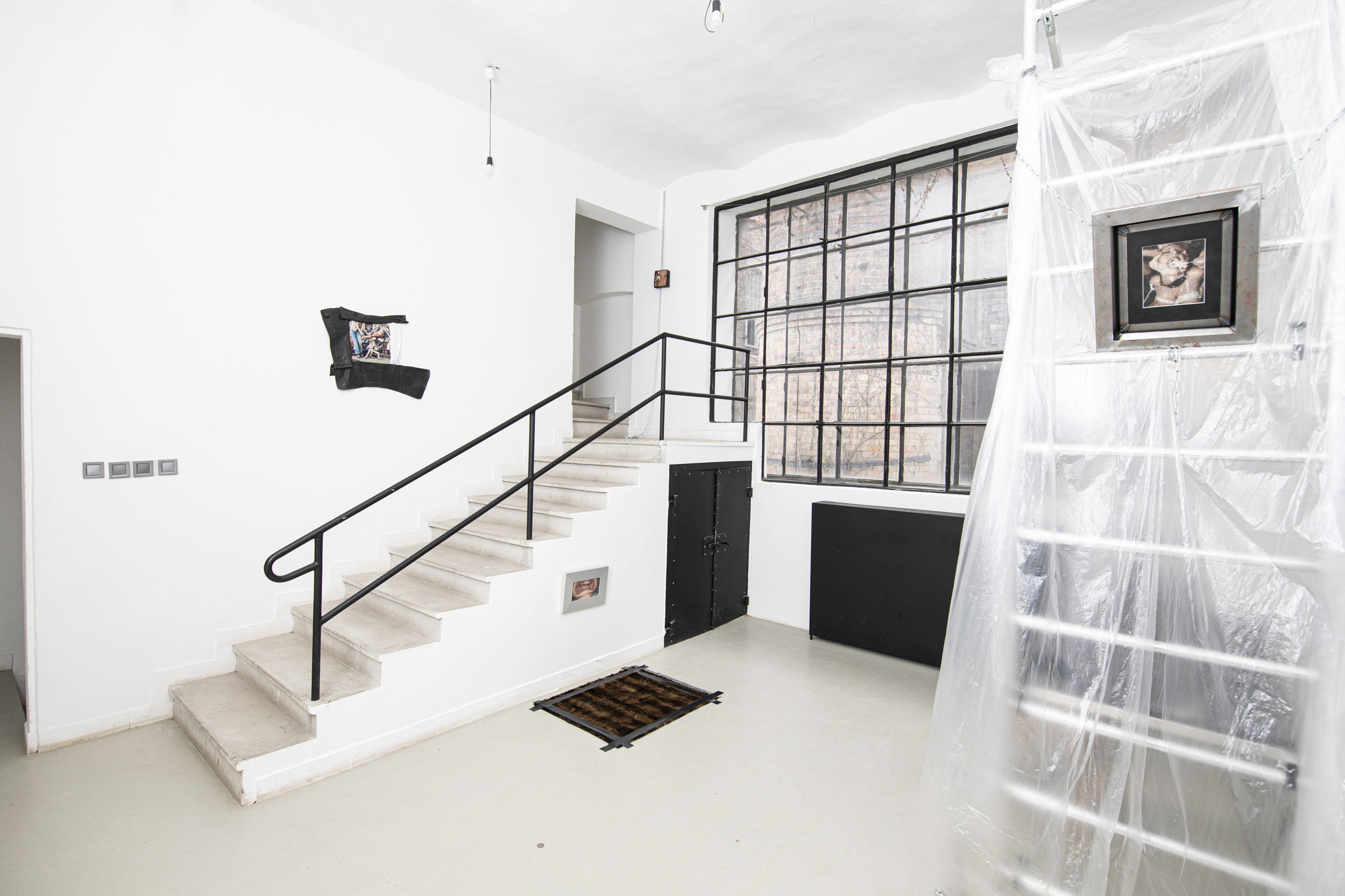 enterior at xxx / Untitled, Cyborgs and Ephemeral failures series , cross stitch 